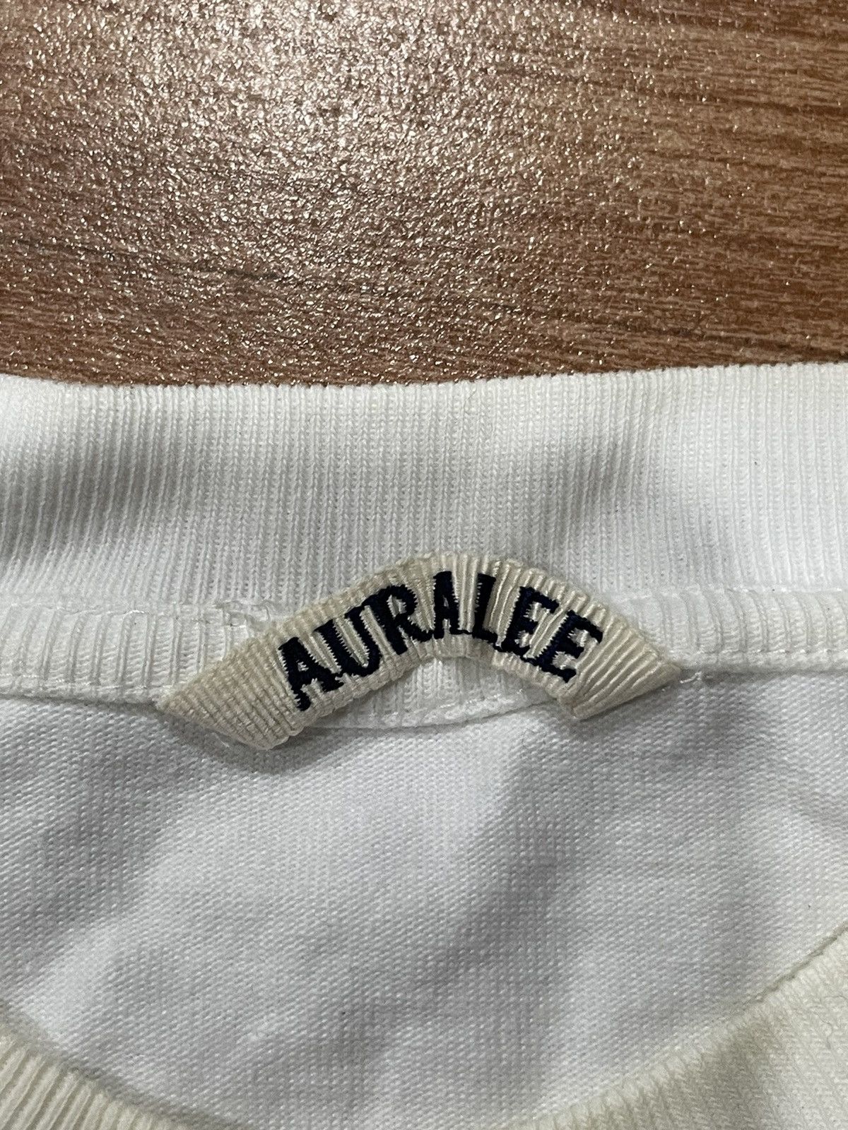 Auralee Auralee White Pocketed Tshirt Size XL / US 12-14 / IT 48-50 - 3 Thumbnail