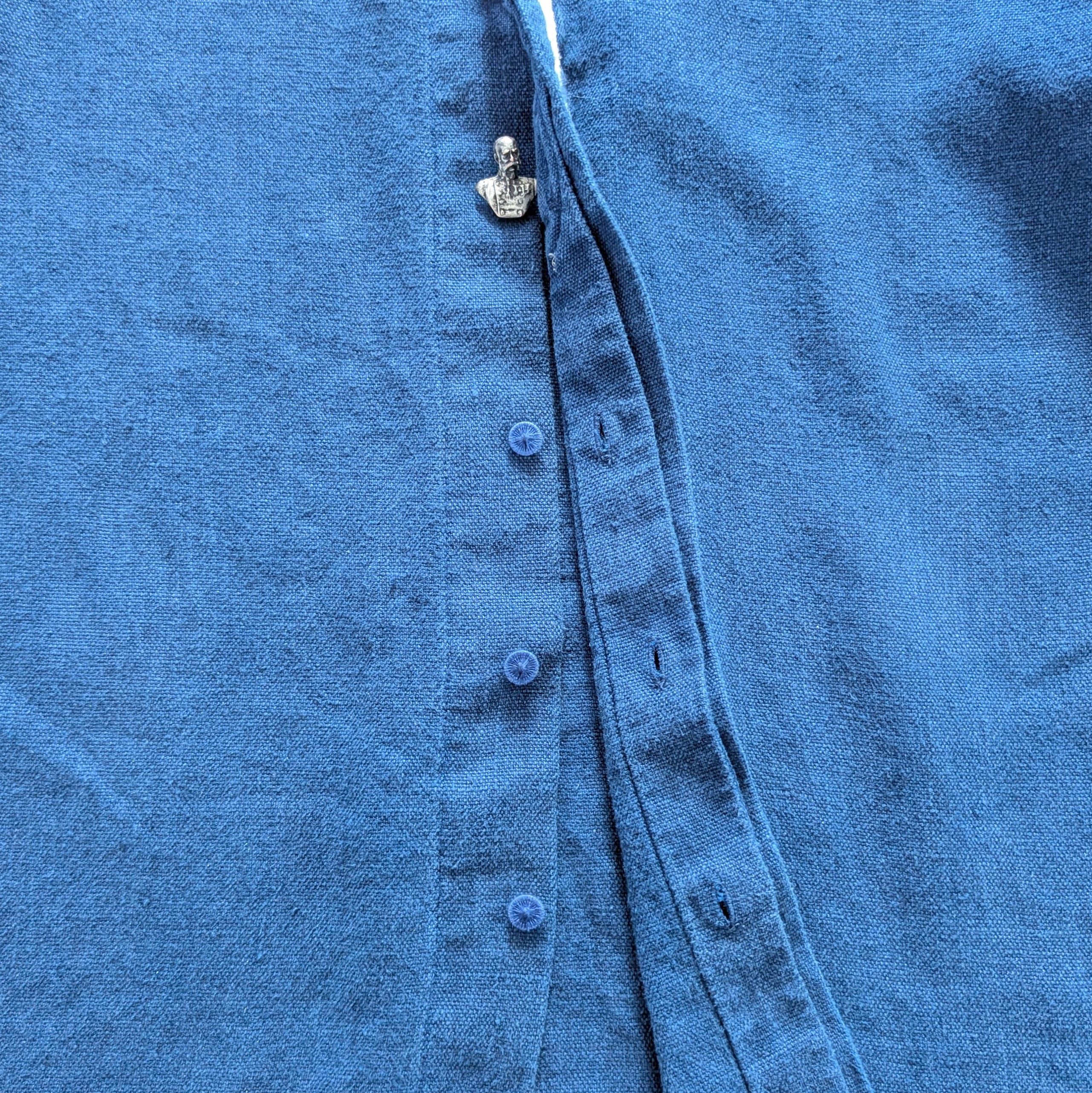 Other KAISER FRANZ Josef Trachten 100% Linen Shirt Made In Austria Size US M / EU 48-50 / 2 - 10 Thumbnail