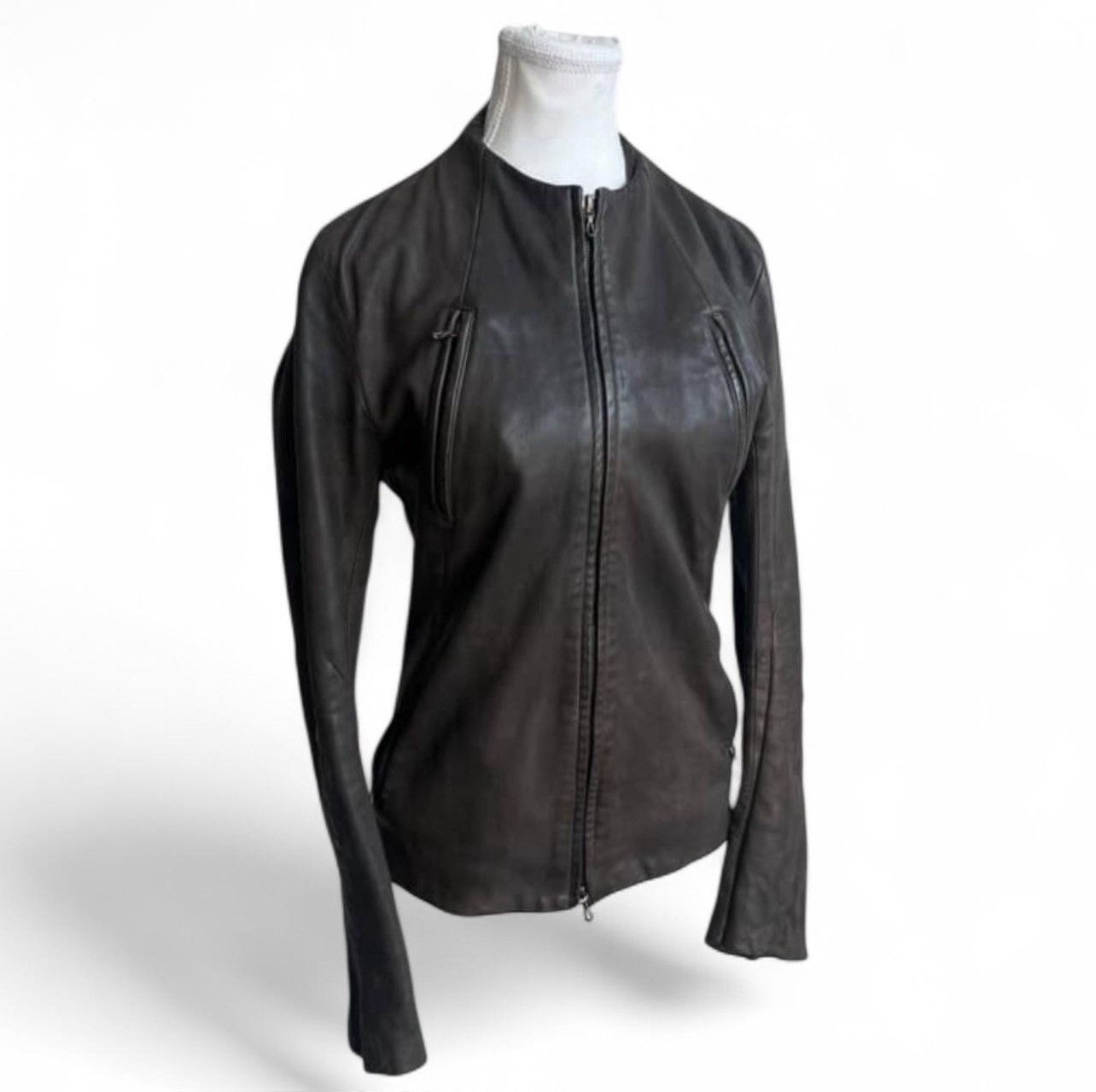 Kazuyuki Kumagai Attachment Kazuyuki Kumagai Attachment Leather Jacket Size US S / EU 44-46 / 1 - 5 Thumbnail
