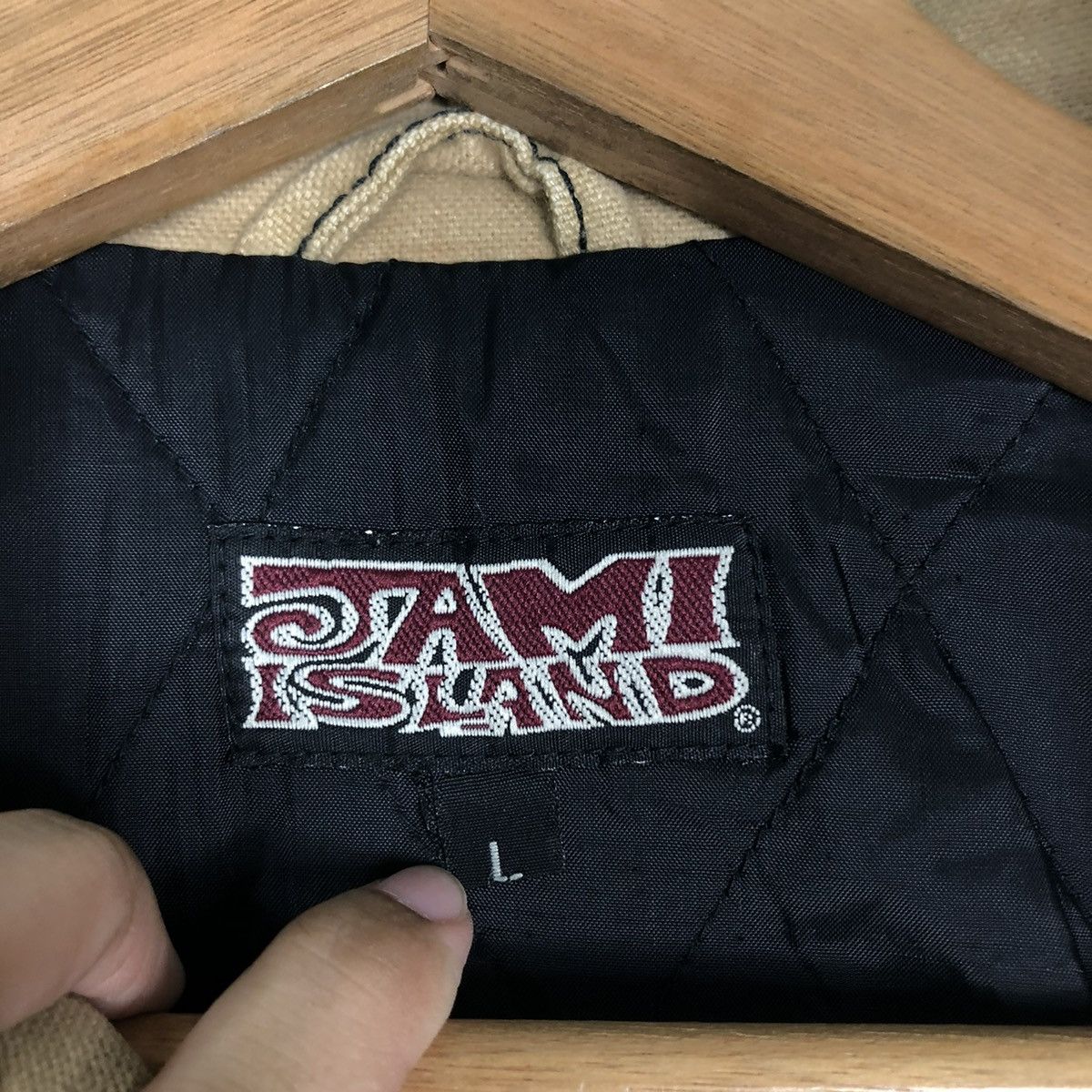 Japanese Brand 🔥VINTAGE BIKER SKATE JACKET JAMI ISLAND STREETWEAR Size US L / EU 52-54 / 3 - 18 Thumbnail