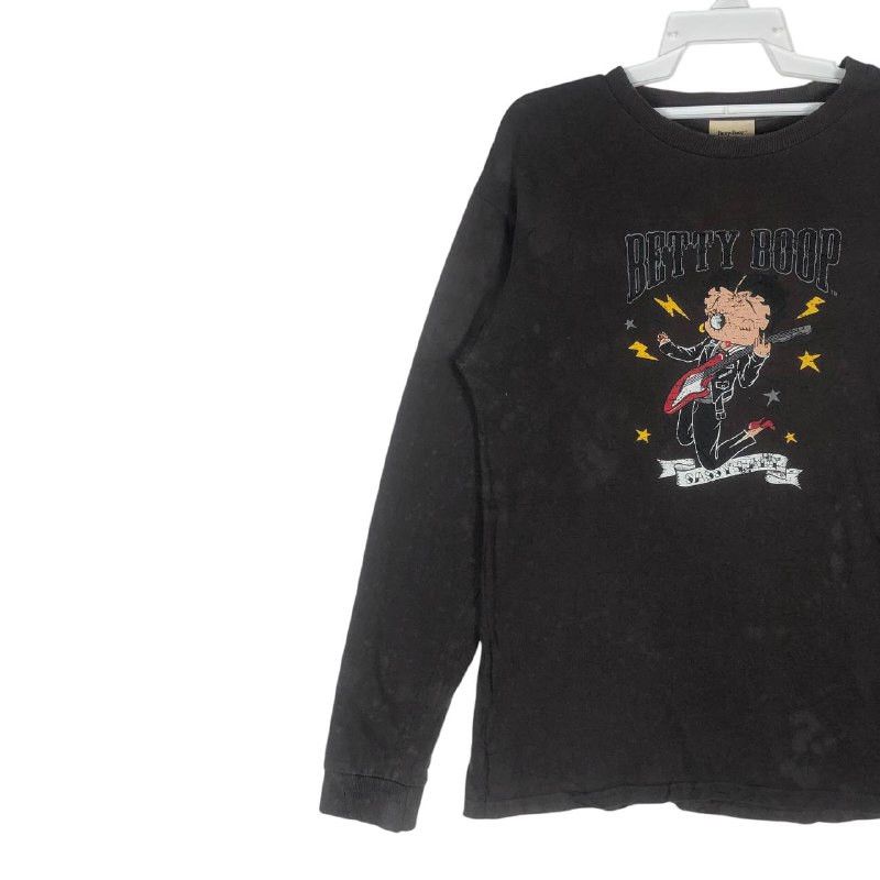 Cartoon Network × Vintage Vintage Betty Boop Long Sleeve T-shirt Size L / US 10 / IT 46 - 3 Thumbnail