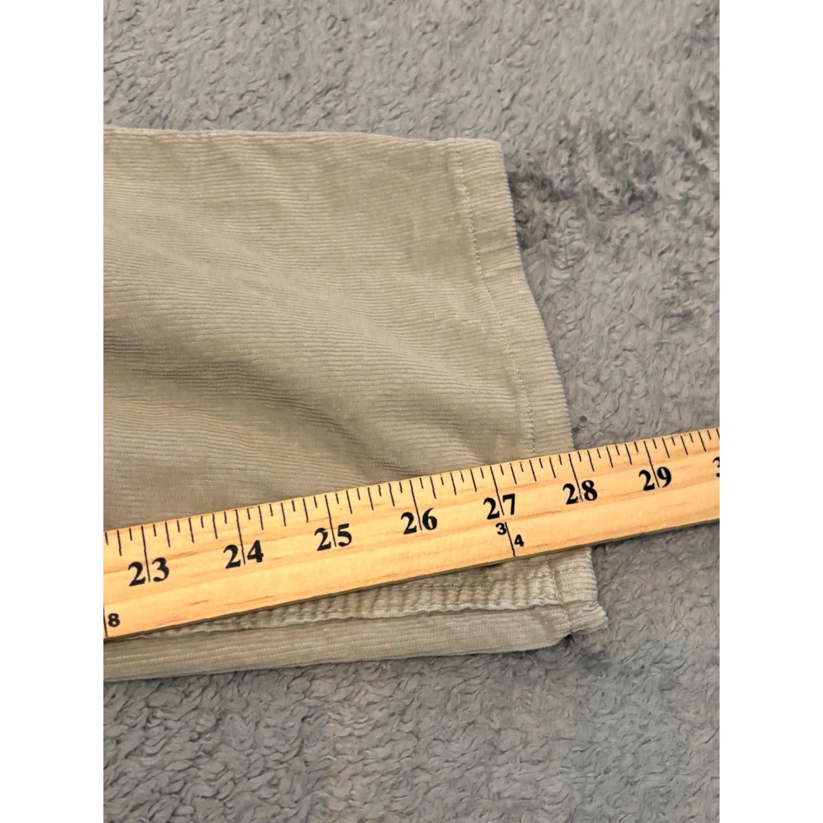 Banana Republic Banana Republic Corduroy Pants Mens Slim Beige Straight 35x30 36x28 Traveler Regular Slim Fit Size US 35 - 5 Thumbnail