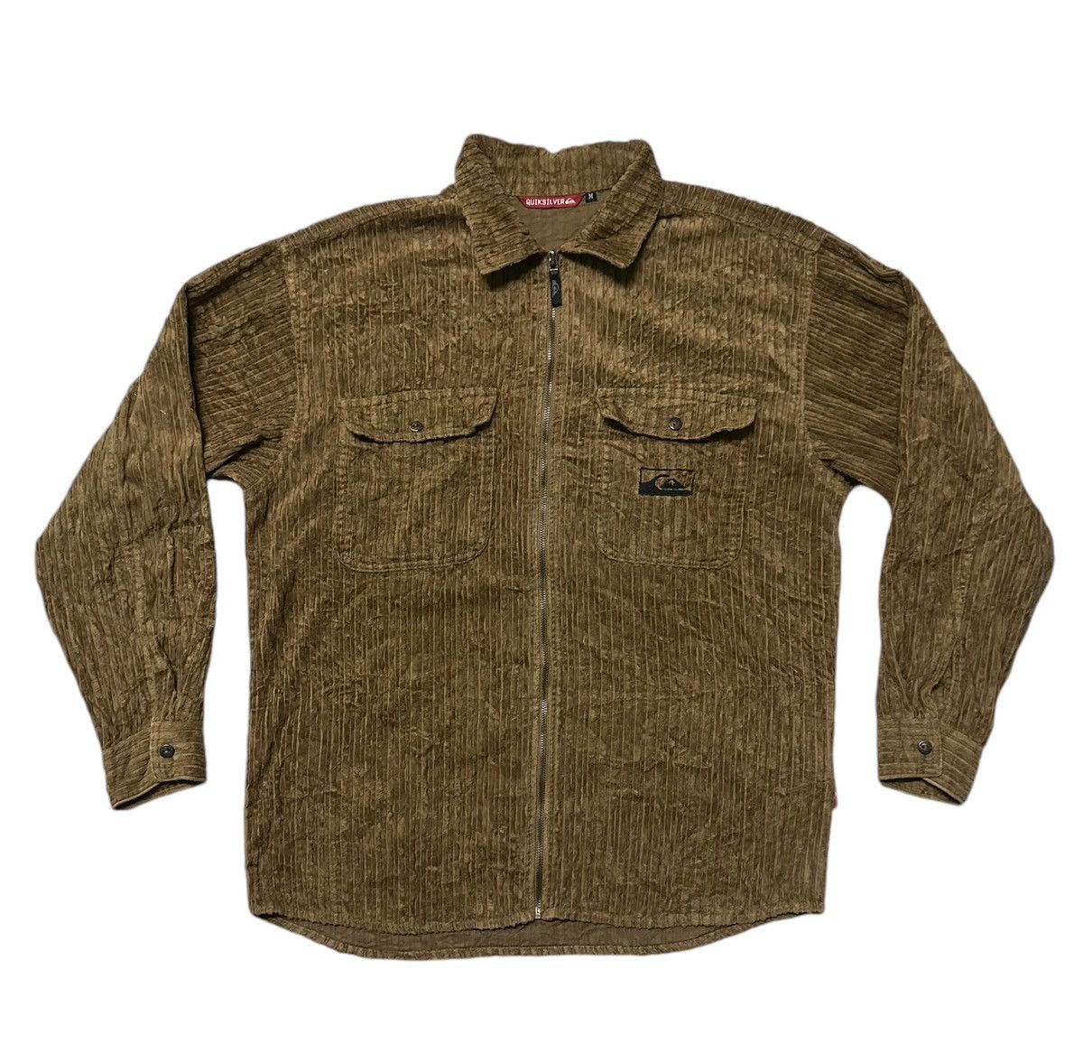 Quicksilver Quiksilver corduroy zipper shirts Size US M / EU 48-50 / 2 - 2 Thumbnail