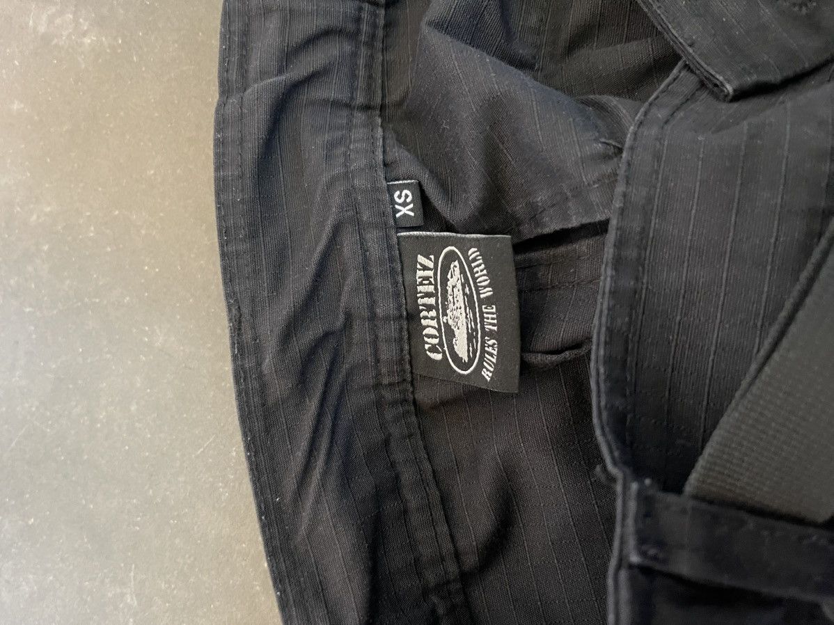 Corteiz Corteiz Guerillaz Cargos - triple black Size US 29 - 5 Thumbnail