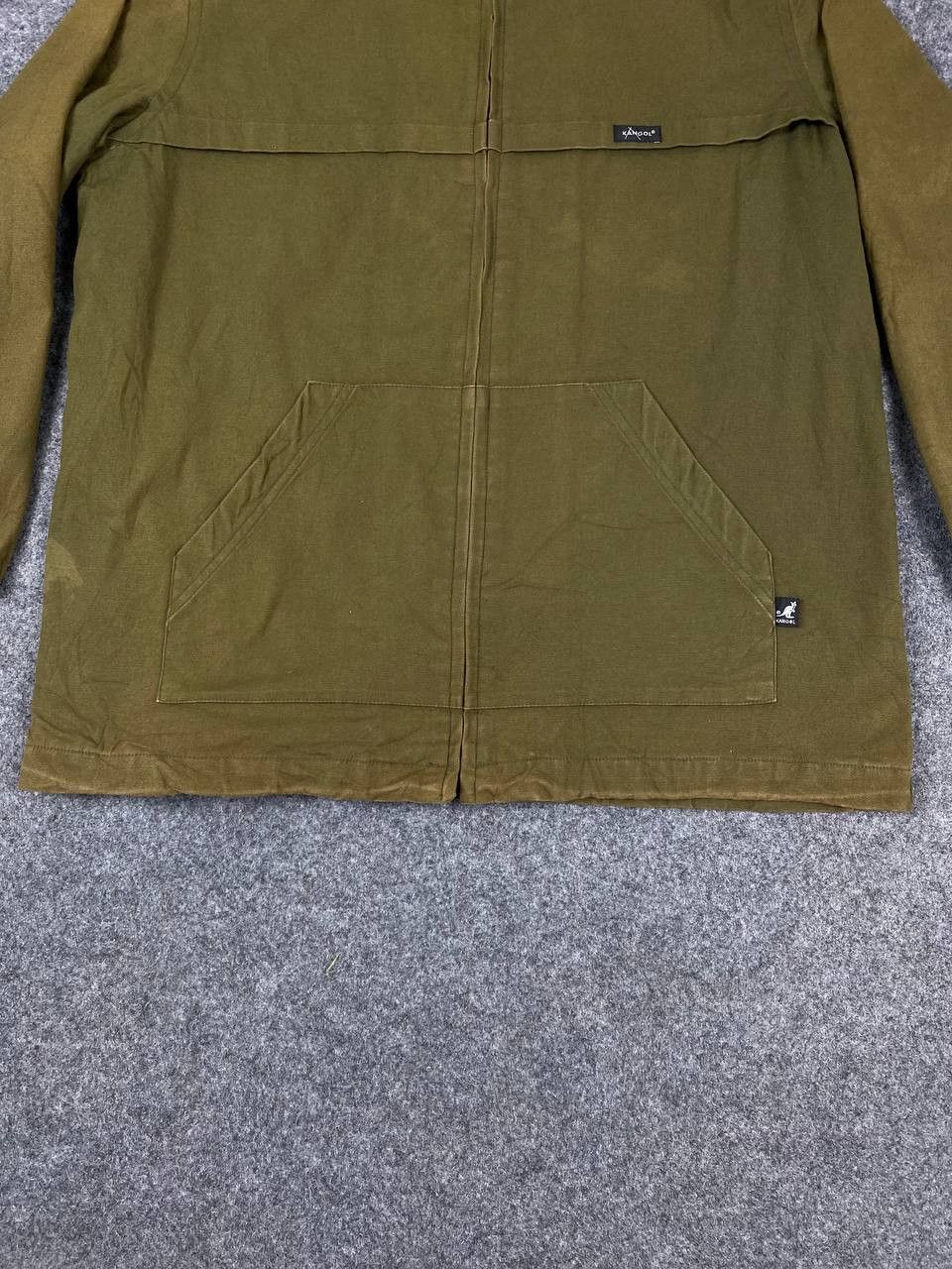 Kangol kangol dark green cotton jacket slightly faded Size US L / EU 52-54 / 3 - 3 Thumbnail