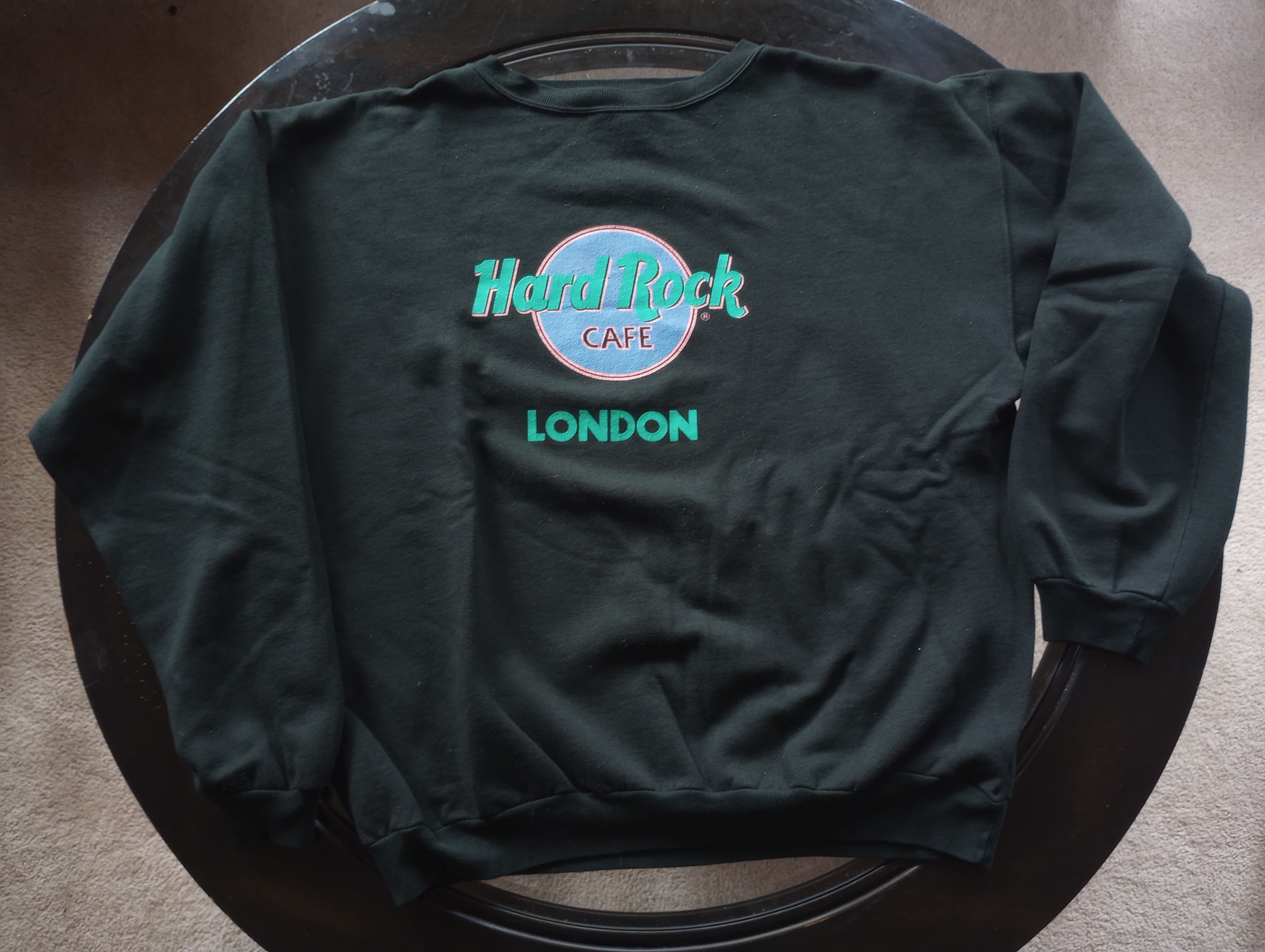 Other Vintage Hard Rock Cafe London Sweatshirt Size US L / EU 52-54 / 3 - 1 Thumbnail