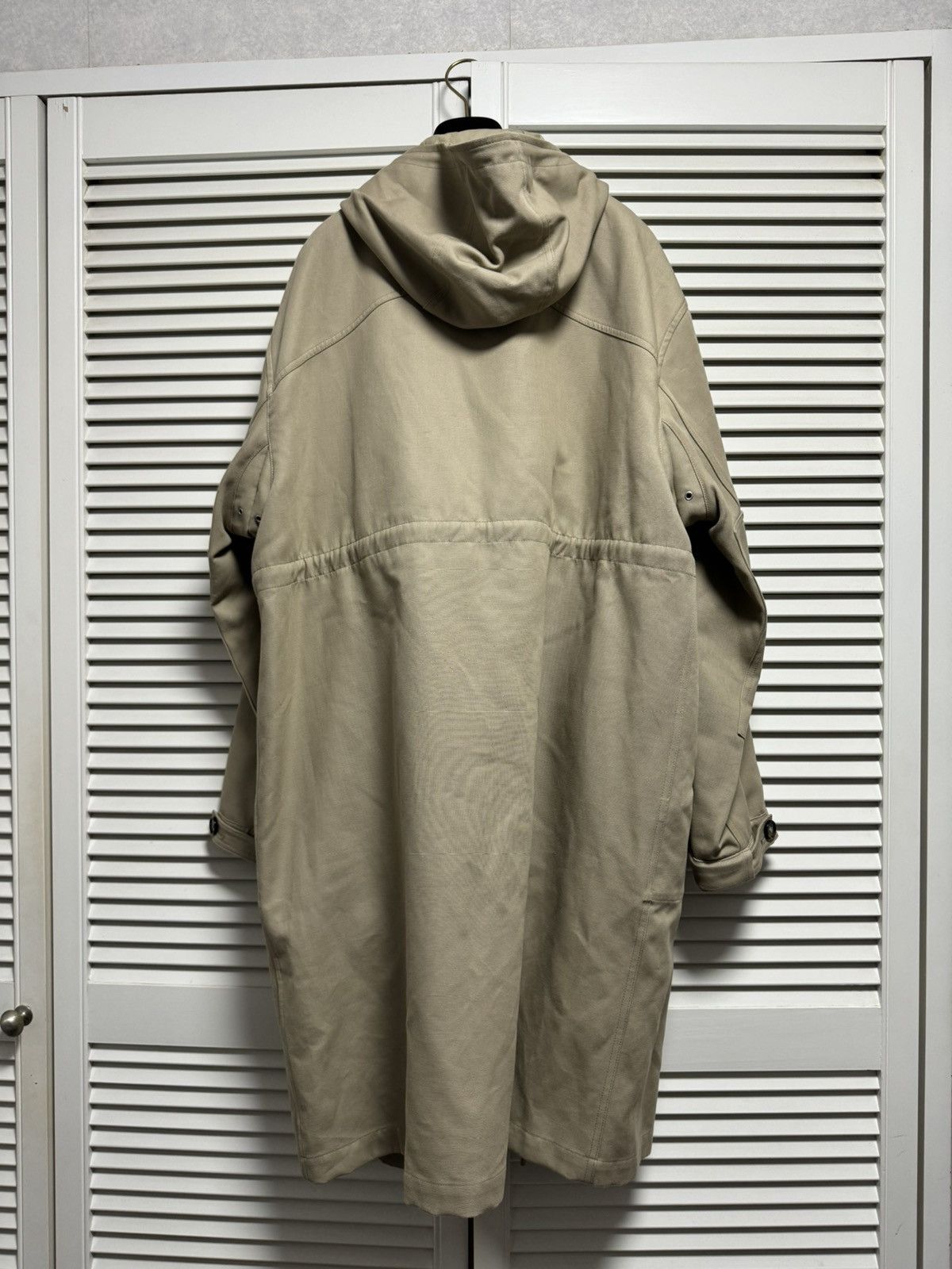 Bottega Veneta Beige Hooded Parka Coat Size US M / EU 48-50 / 2 - 2 Thumbnail