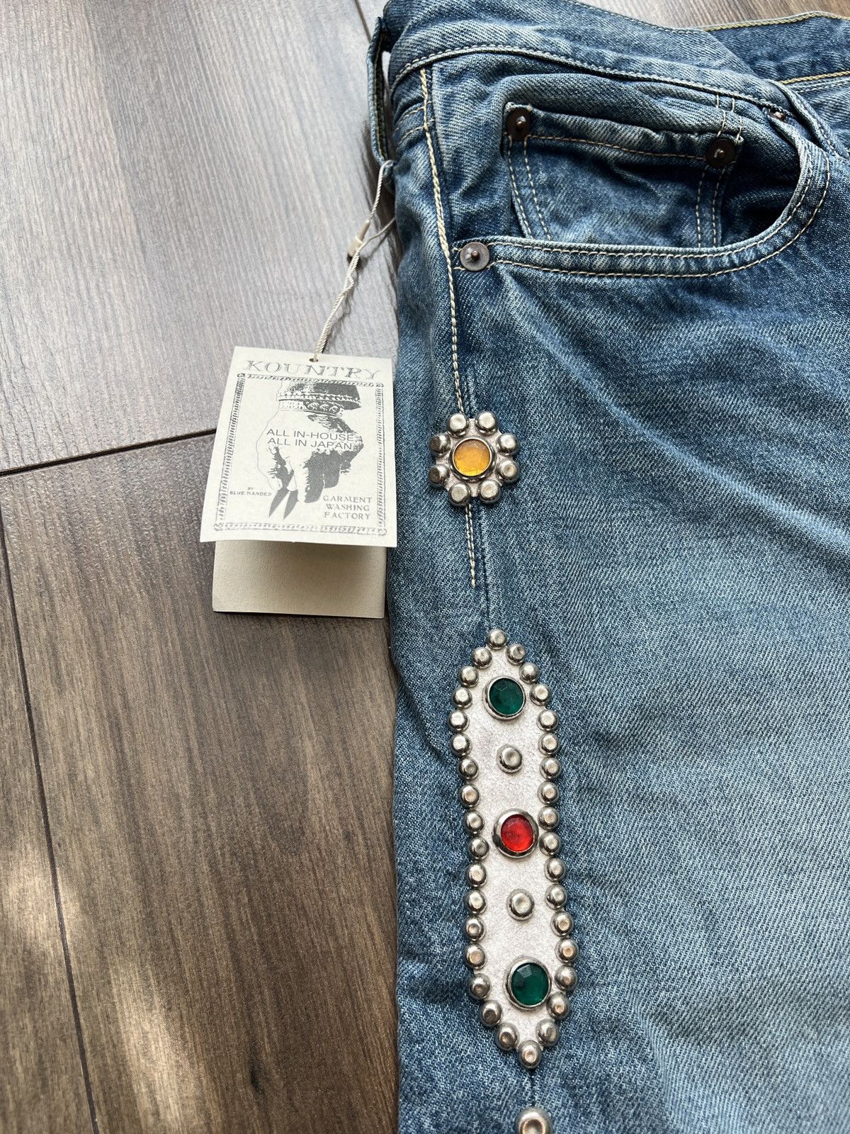 Kapital Kapital Monkey Cisco Gemstone denim New Size US 34 / EU 50 - 2 Thumbnail