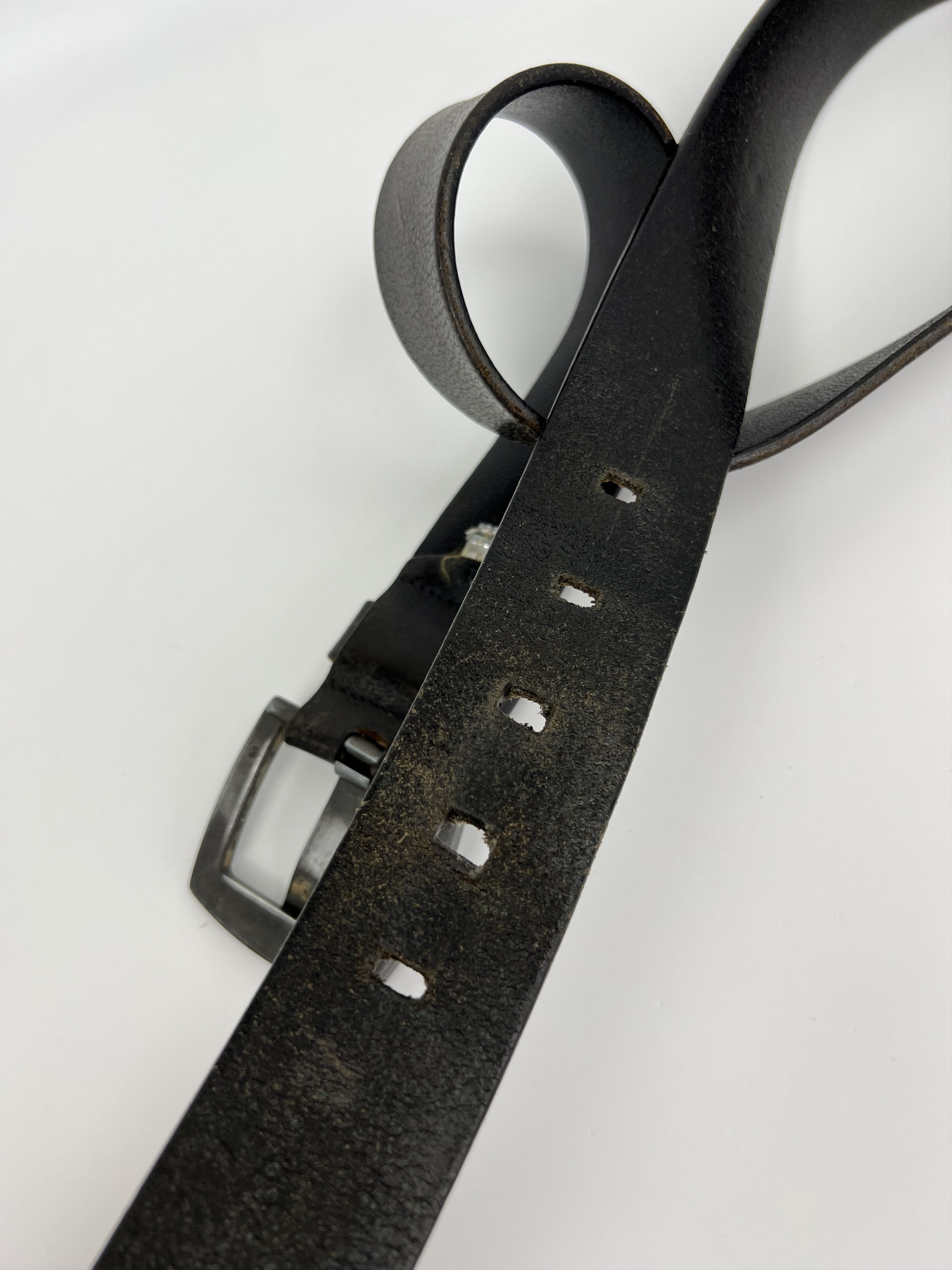 Diesel Vintage y2k Diesel Spell Logo Buckle Leather Belt Size ONE SIZE - 11 Thumbnail
