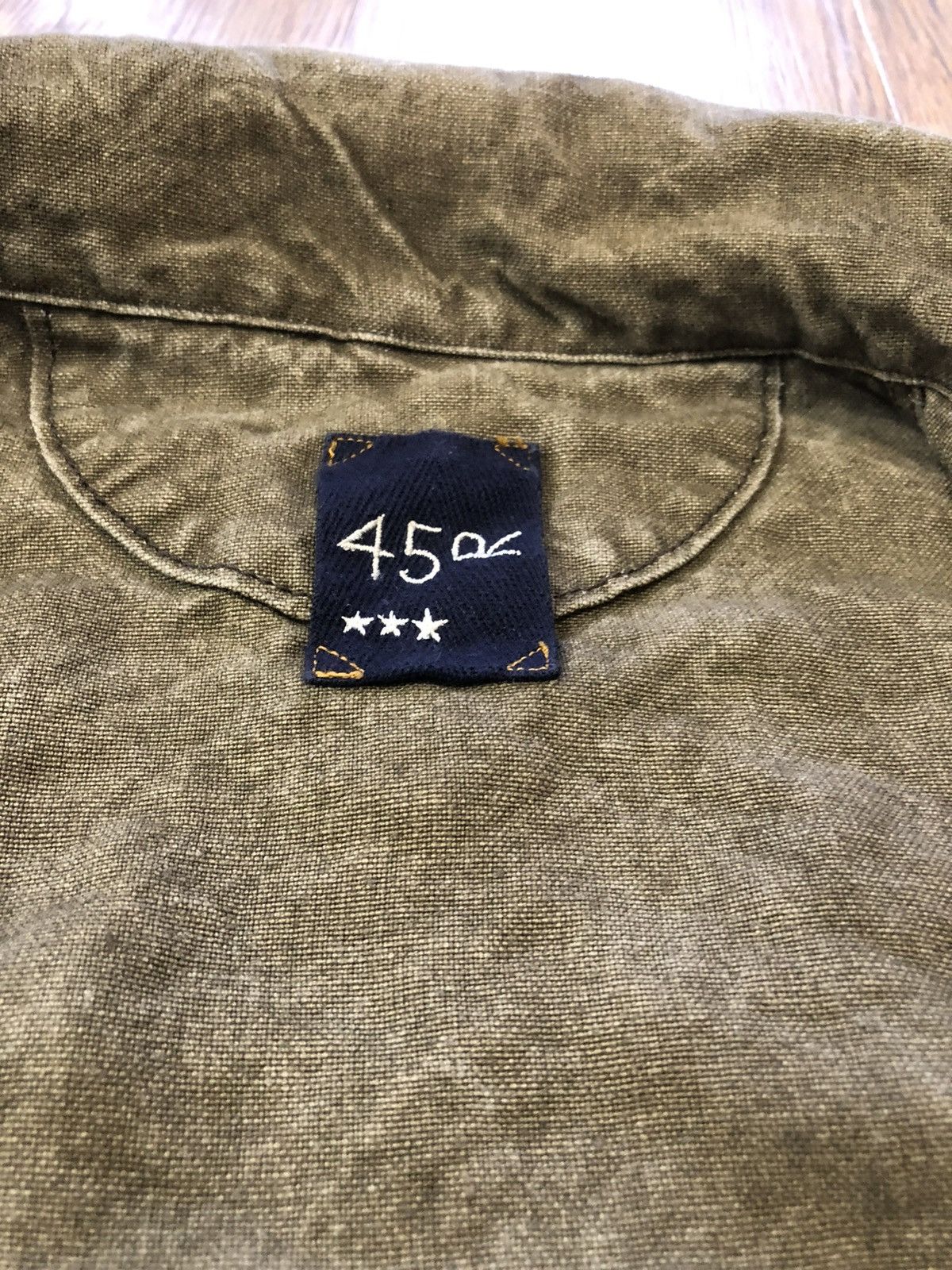 45rpm × Kapital 45rpm Japan rust linen shirt jacket Size US L / EU 52-54 / 3 - 6 Thumbnail