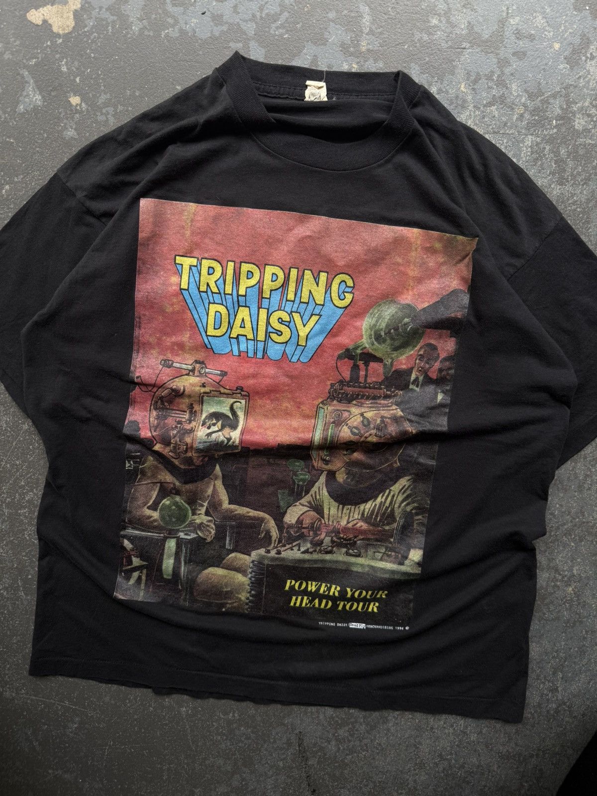 Band Tees Tripping Daisy "Power Your Head Tour" vintage Size US XL / EU 56 / 4 - 2 Thumbnail