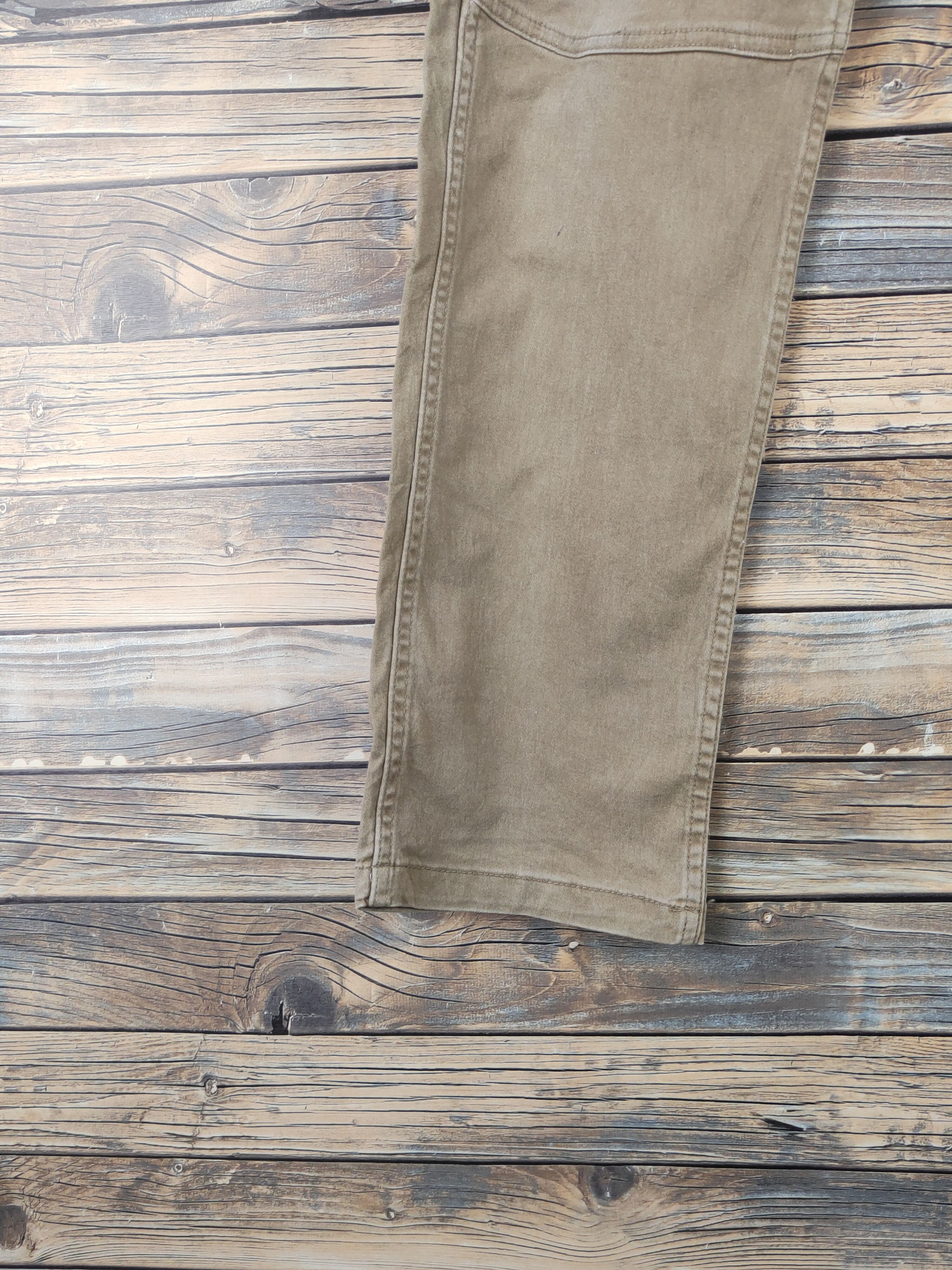Japanese Brand DL Gladiator Beige Multipocket Cargo Pants #46-274T Size US 32 / EU 48 - 4 Thumbnail