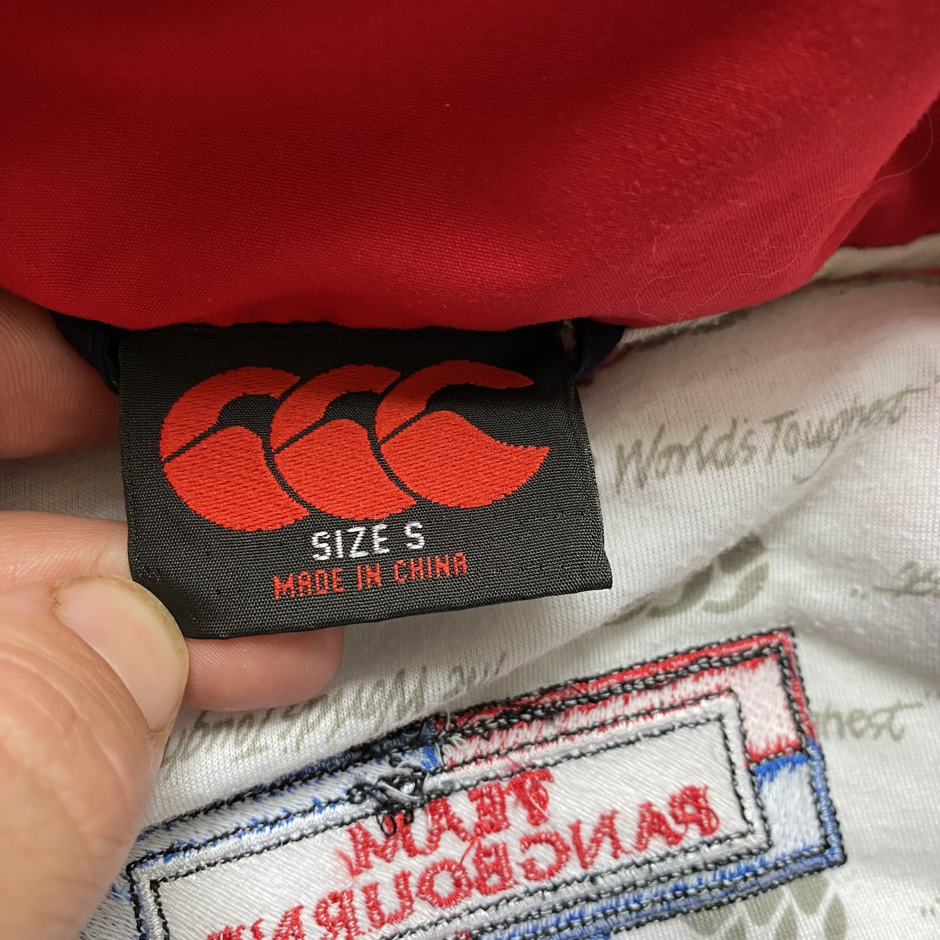 Canterbury of New Zealand Vintage 90s Canterbury Nylon track jacket England rugby Size US S / EU 44-46 / 1 - 7 Thumbnail