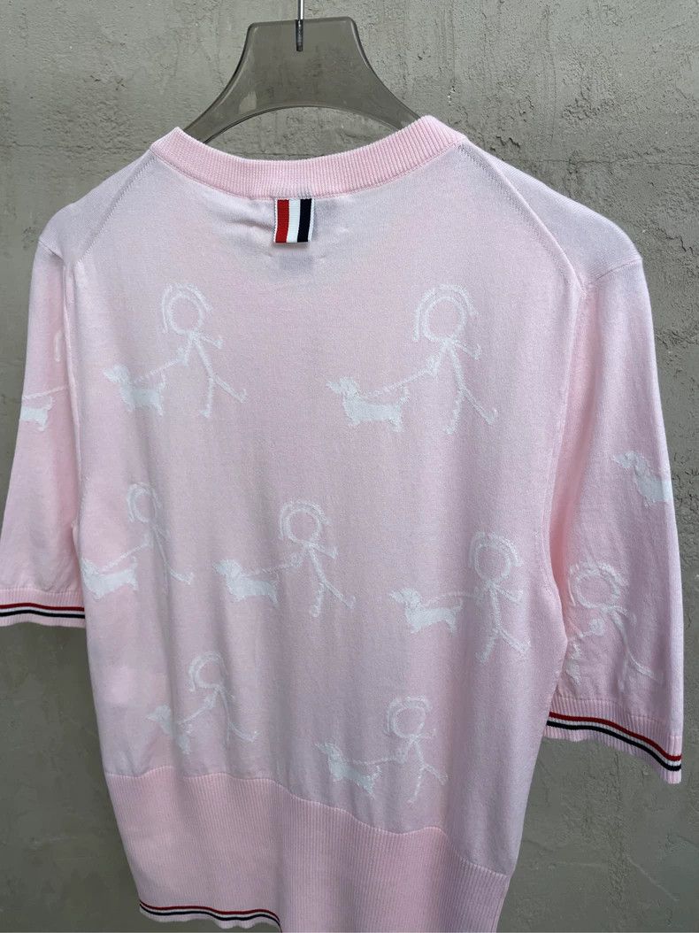 Thom Browne Thom browne Size 0 Cherry blossom pink dog walking villain Size XS / US 0-2 / IT 36-38 - 5 Thumbnail