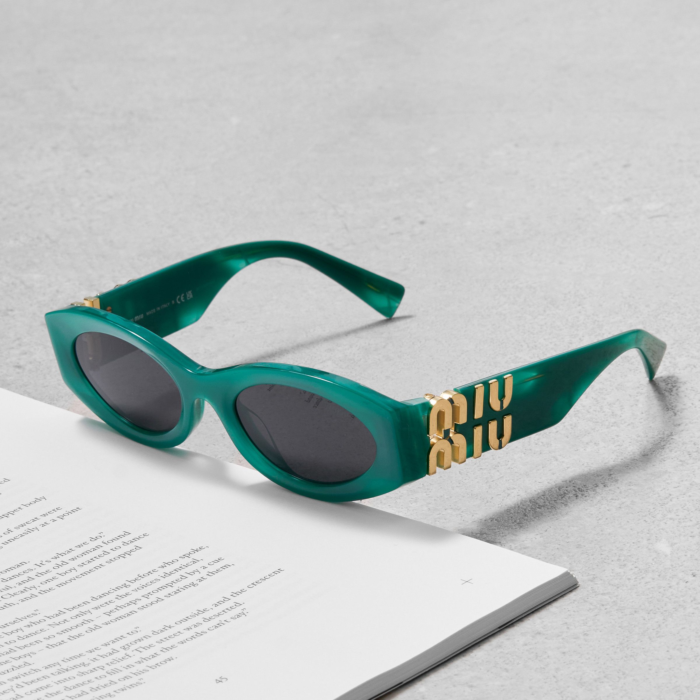 Miu Miu MIU MIU MU 11WS 15H5S0 Sunglasses Size ONE SIZE - 3 Thumbnail