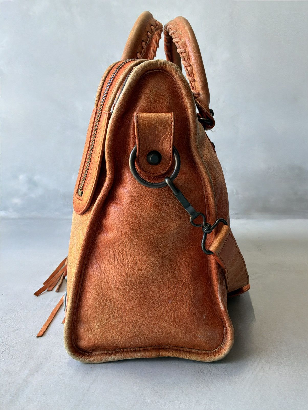 Balenciaga Balenciaga - Classic City - Orange Lambskin Bag Size ONE SIZE - 10 Thumbnail