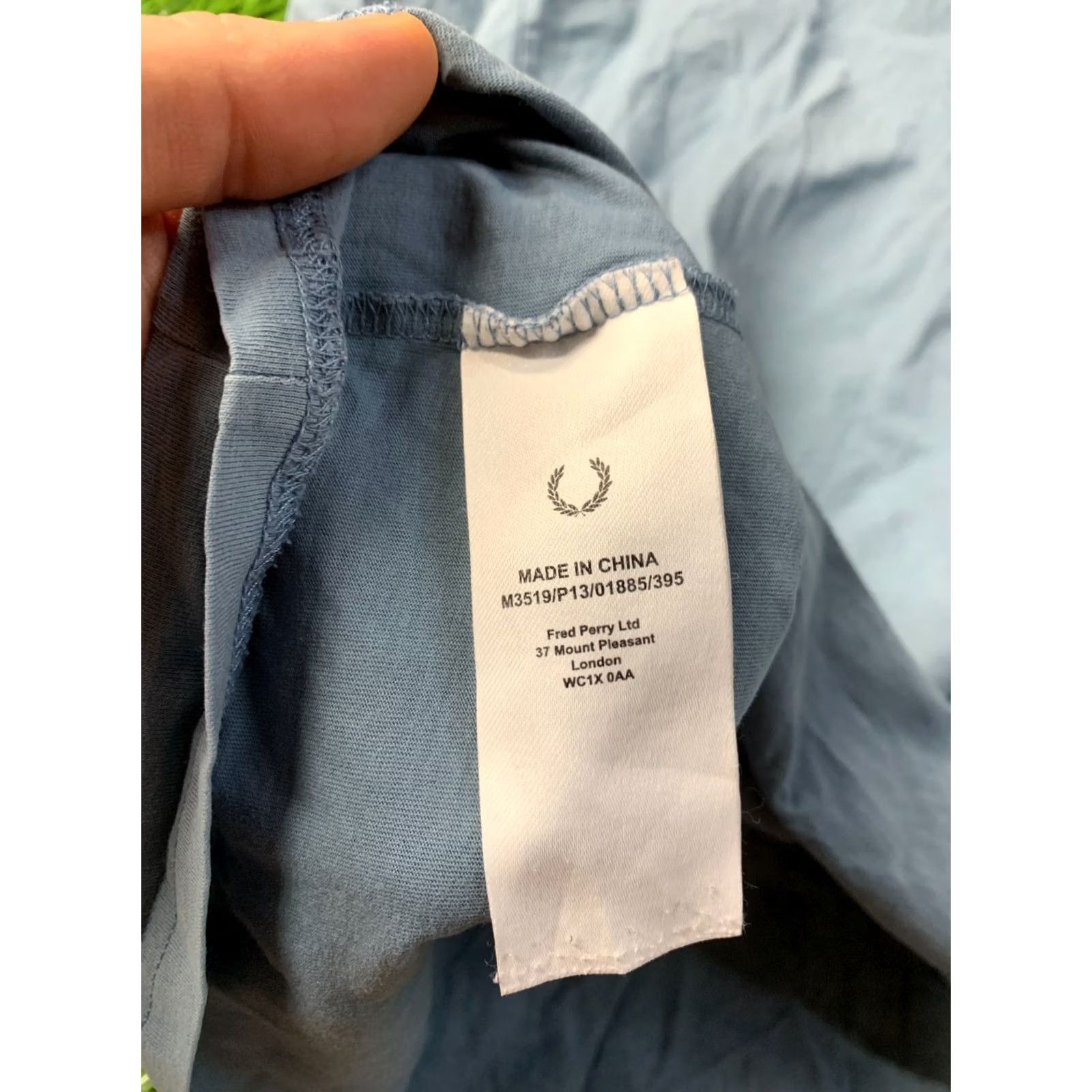 Fred Perry FRED PERRY ORIGINAL T-SHIRT JERSEY SIZE L LARGE Men Size US L / EU 52-54 / 3 - 7 Thumbnail