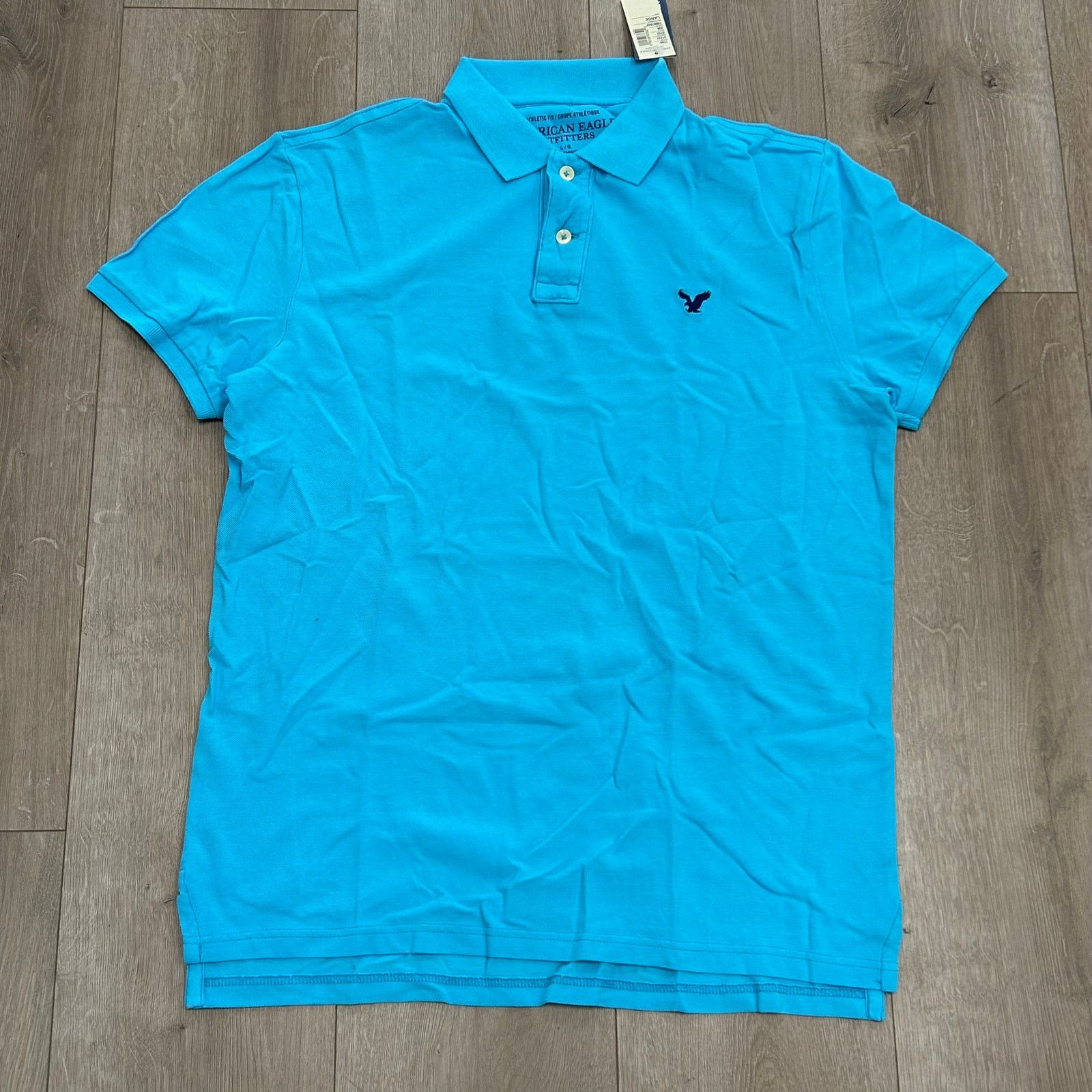 American Eagle Outfitters New American Eagle Outfitters blue polo shirt size Large Size US L / EU 52-54 / 3 - 1 Thumbnail
