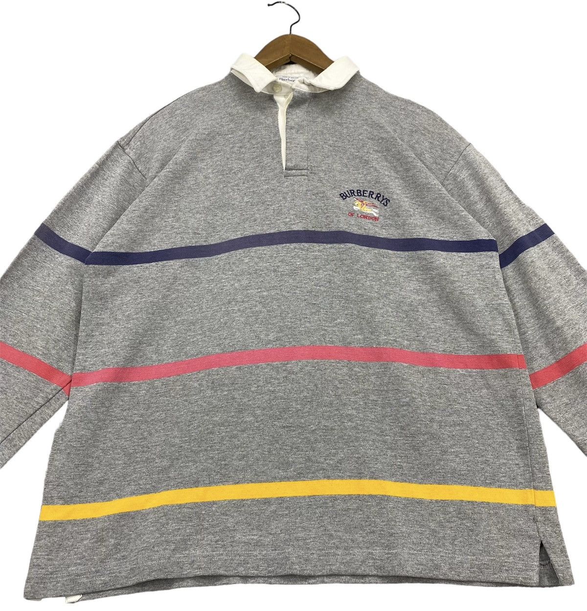 Burberry VINTAGE BURBERRYS OF LONDON POLO RUGBY (MADE IN ENGLAND) Size US M / EU 48-50 / 2 - 4 Thumbnail