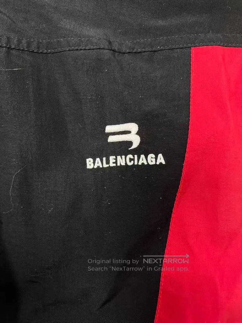 Balenciaga Balenciaga Contrast Stripe Zipper Long Sleeve Jacket Size US L / EU 52-54 / 3 - 3 Thumbnail