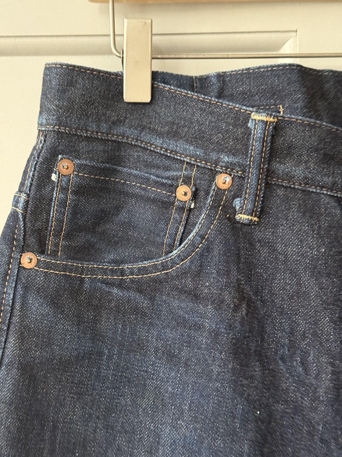 At Last & Co Timeworn Clothing (At Last & Co) Lot 162 denim - Rare Size US 34 / EU 50 - 3 Thumbnail