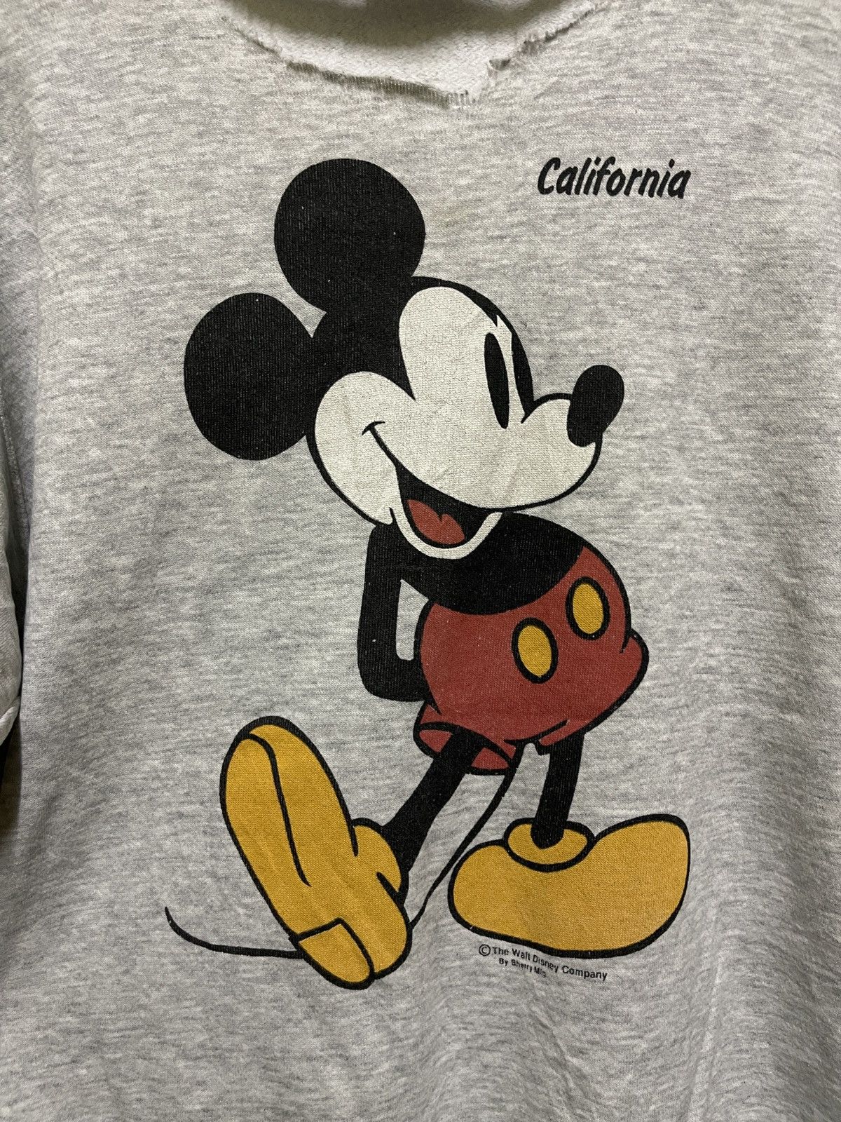 Disney × Mickey Mouse × Vintage Vintage Mickey Mouse Disney Distressed Sweatshirt Size US L / EU 52-54 / 3 - 6 Thumbnail