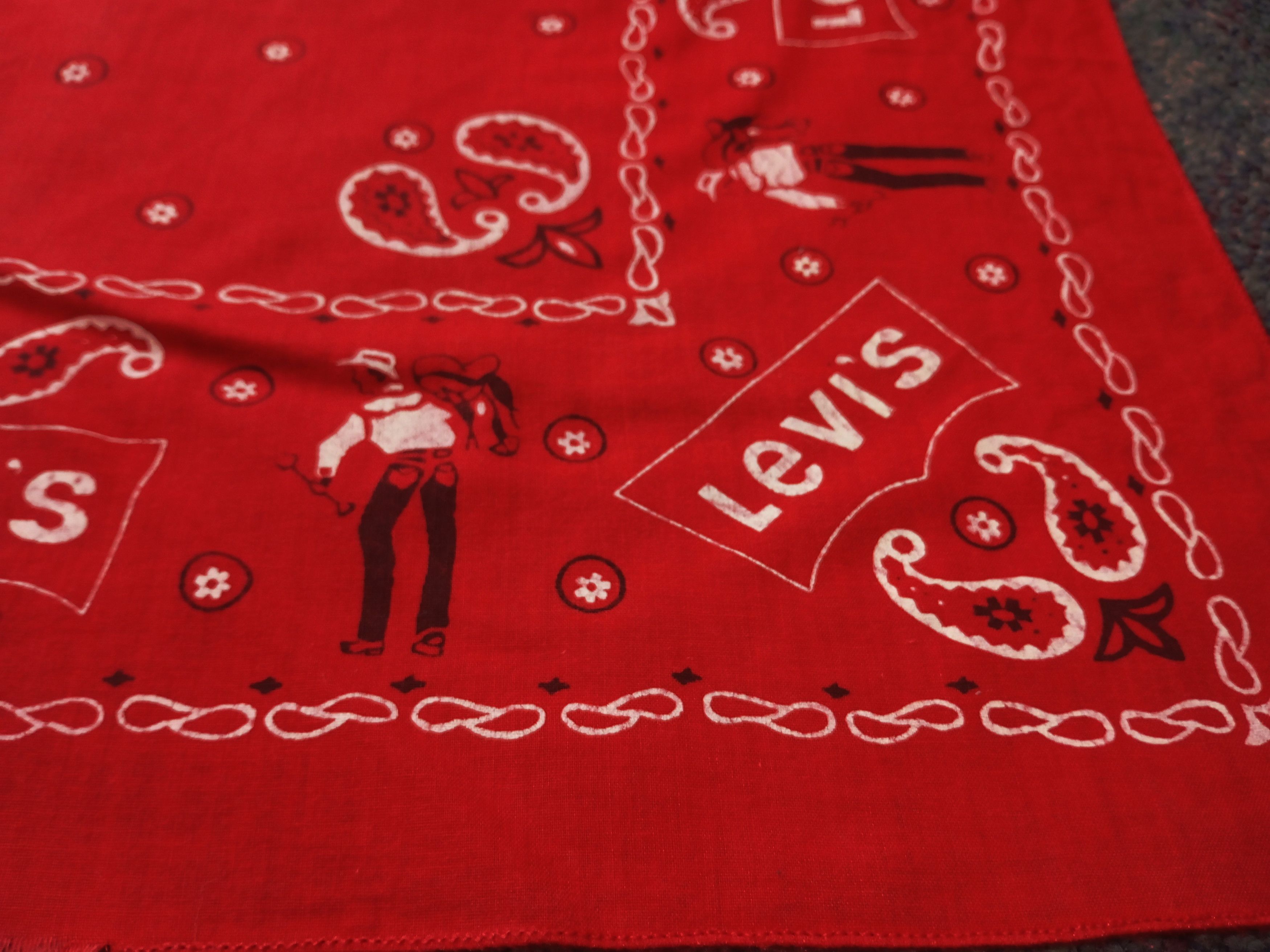 Levi's × Vintage Vintage Levis Paisley Bandana Scarves Size ONE SIZE - 1 Thumbnail