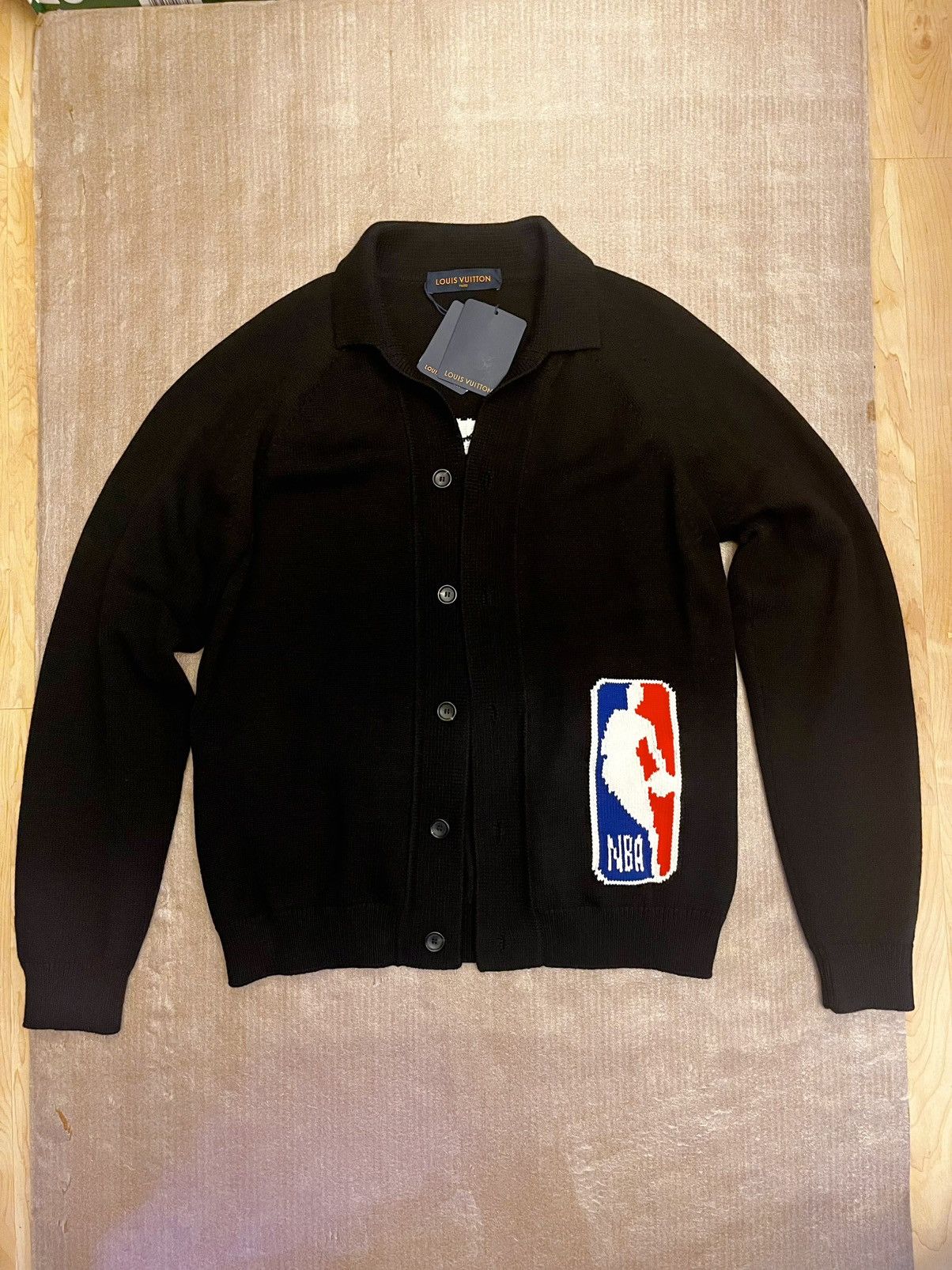 Louis Vuitton Louis Vuitton & NBA collaboration luxury wool coat Size US L / EU 52-54 / 3 - 2 Thumbnail
