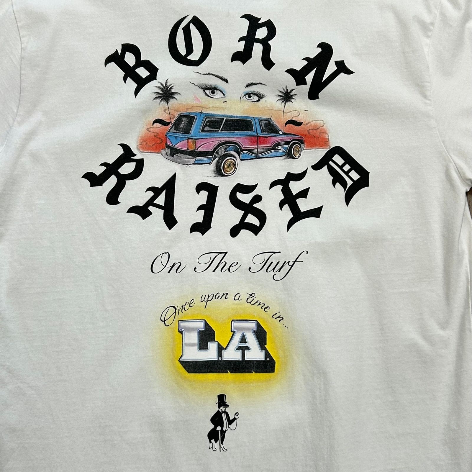 Born X Raised Born x Raised Lowrider White Tee T Shirt Size Large L B5 Size US L / EU 52-54 / 3 - 2 Thumbnail
