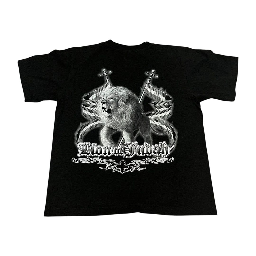 Vintage VINTAGE Lion of Judah Double Sided Print T Shirt Size US M / EU 48-50 / 2 - 5 Thumbnail