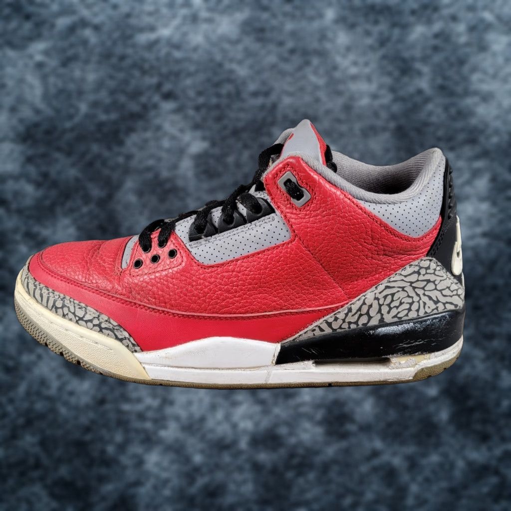 Nike Air Jordan 3 Retro SE Mid Unite Red Size 9 Mens Sneakers