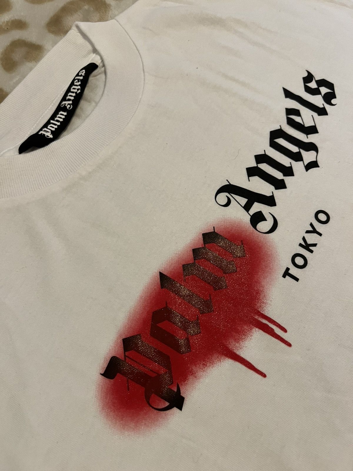 Palm Angels Palm Angels Tokyo Sprayed Logo T-shirt Size Medium NEW Size US M / EU 48-50 / 2 - 4 Thumbnail
