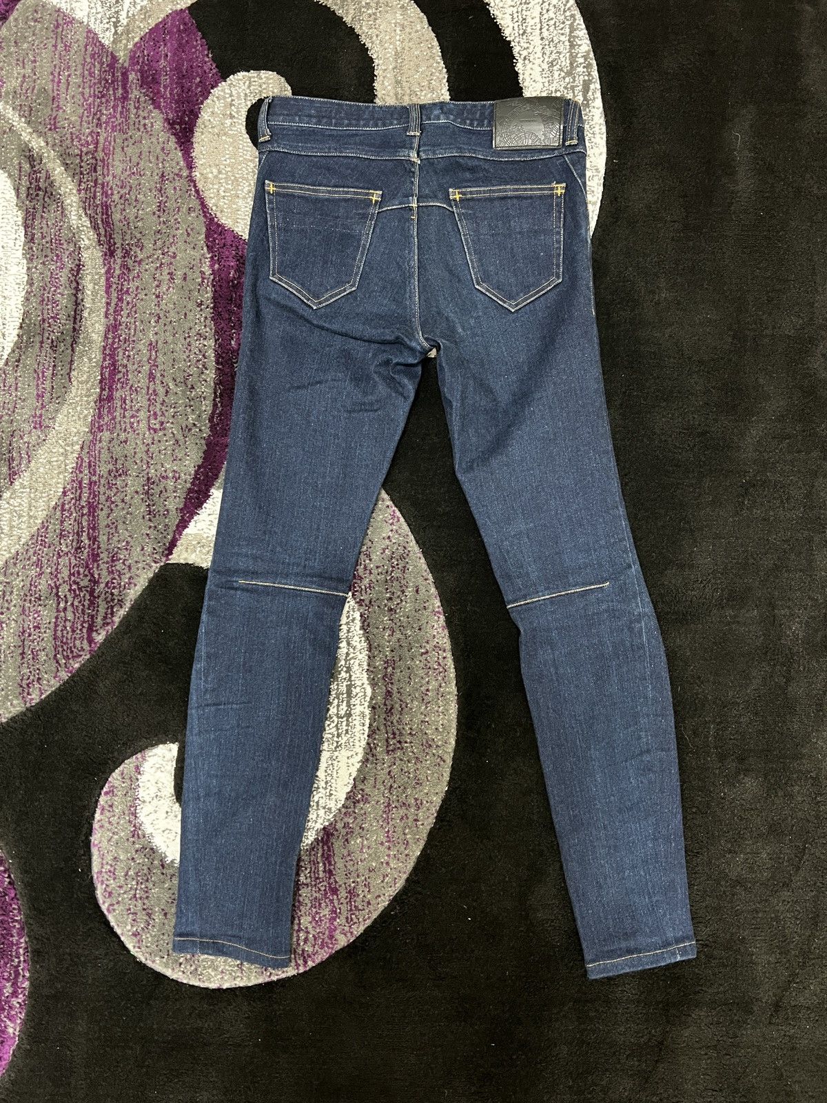 Number (N)ine Number (N)ine x Studious Distressed Denim Jeans Size US 28 / EU 44 - 2 Thumbnail