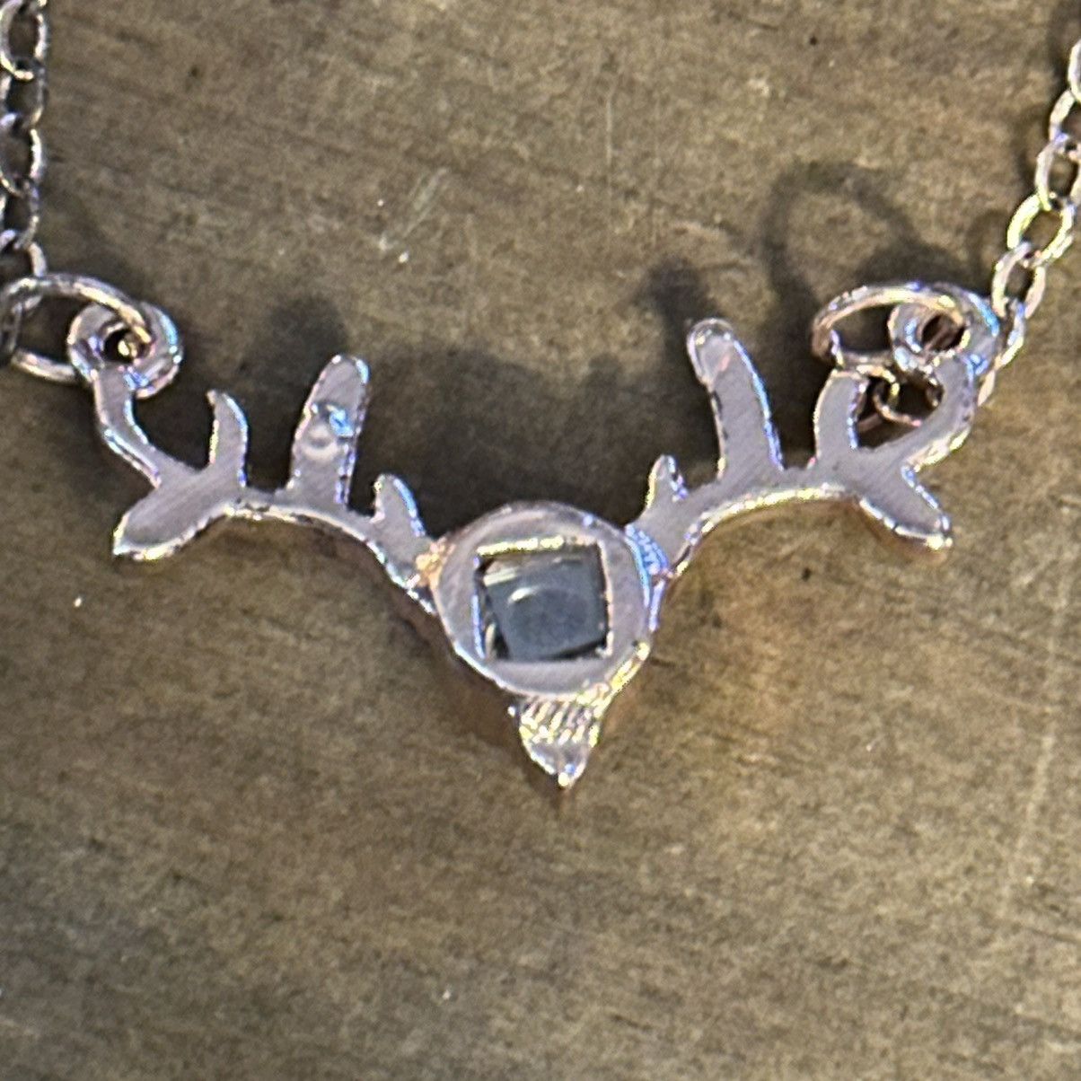 Other Rose gold paved projection deer antlers necklace Size ONE SIZE - 4 Thumbnail