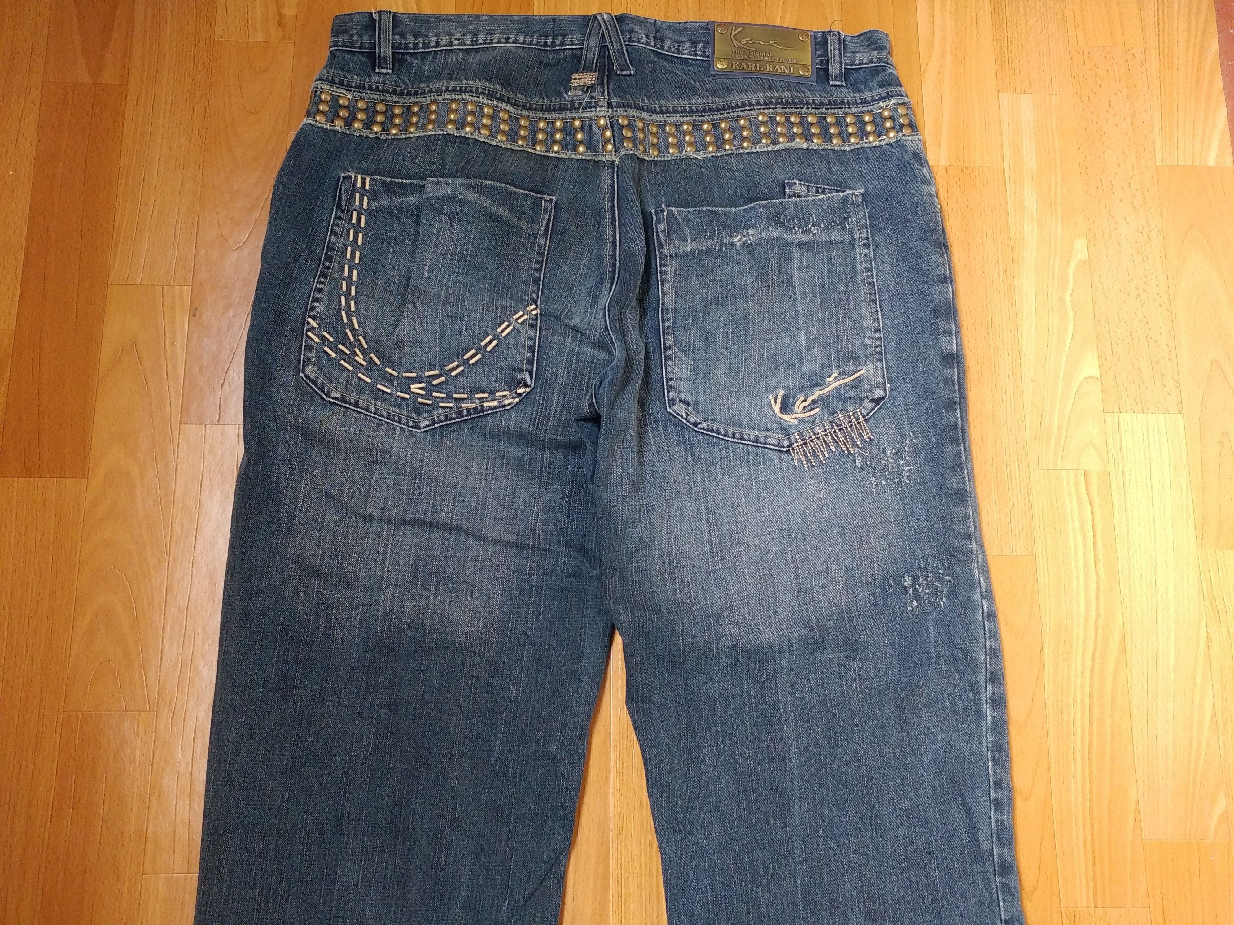 Karl Kani KARL KANI jeans, baggy, vintage Kani jeans, 90s hip hop W 36 Size US 36 / EU 52 - 4 Thumbnail