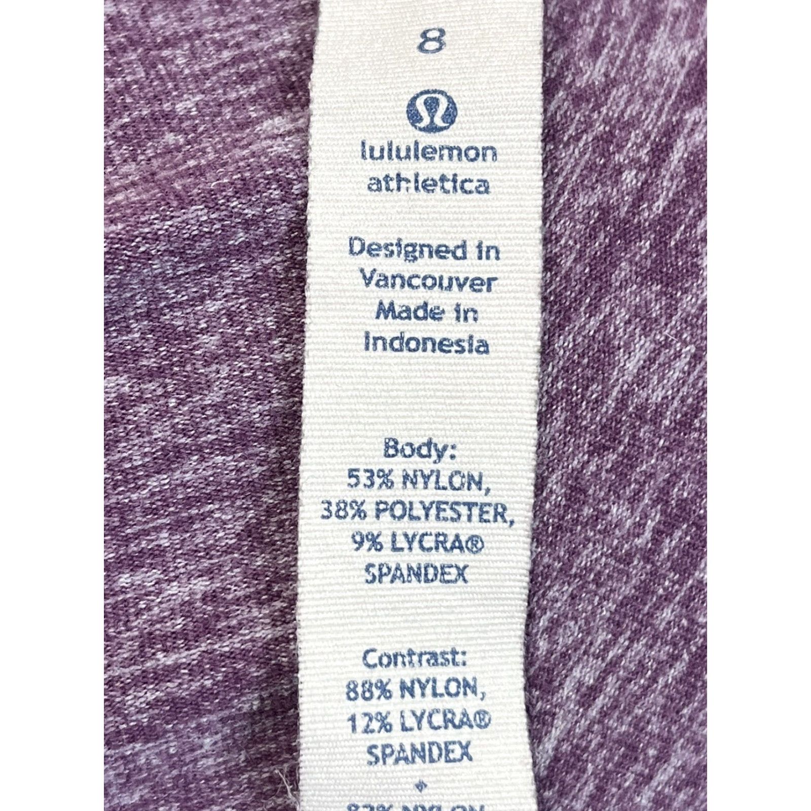 Lululemon Womens Lululemon Full Tilt Space Dye Pullover Shirt Jacket Sz 8 GUC Hand Warmers Size M / US 6-8 / IT 42-44 - 8 Thumbnail