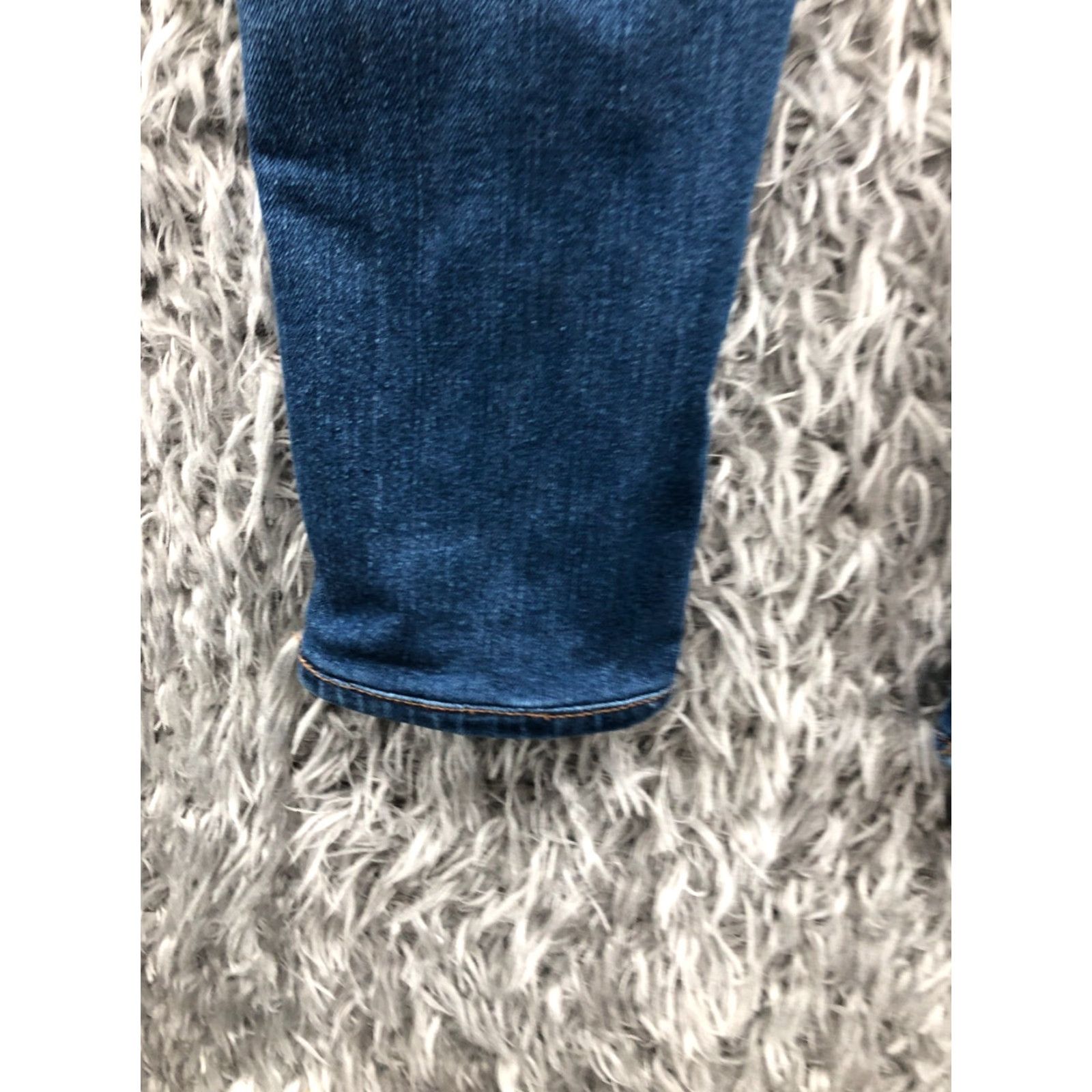 Hudson Hudson Collin Skinny Jeans Womens Medium Wash Blue Size 25 Regular Slim Fit 5-Pocket Denim Jeans Size 42" / US 20 - 7 Thumbnail