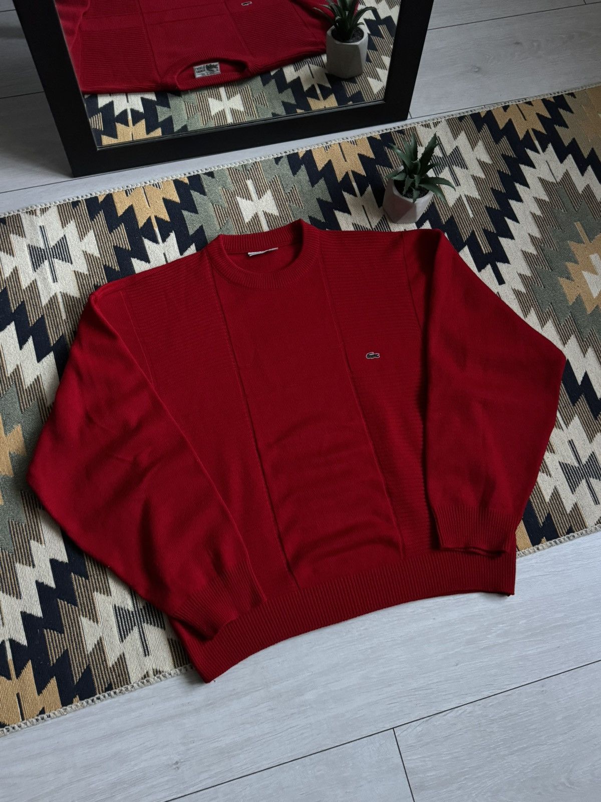Lacoste Vintage Chemise Lacoste Knitted Sweater Size US M / EU 48-50 / 2 - 7 Thumbnail