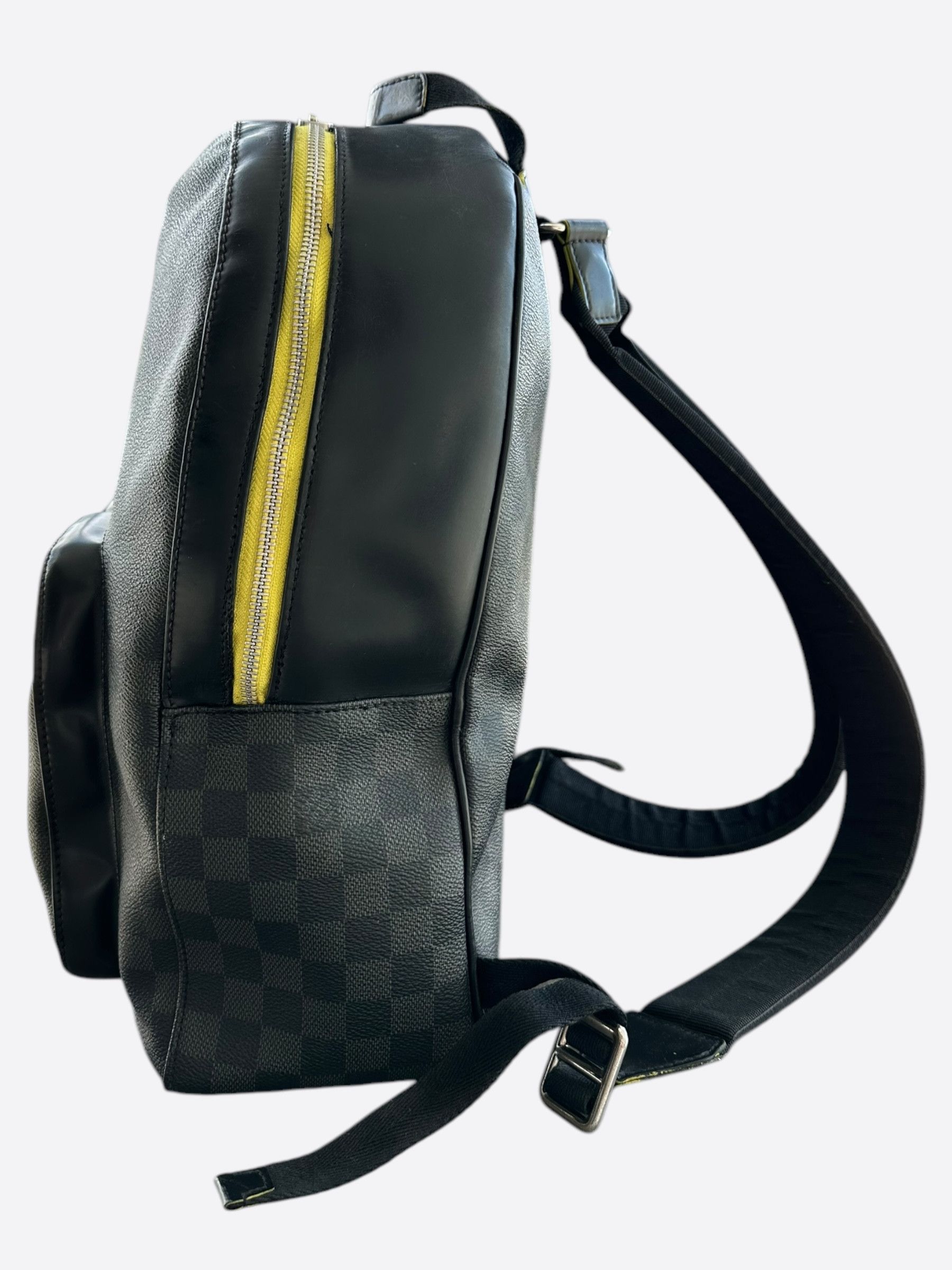 Louis Vuitton Louis Vuitton Damier Graphite & Yellow Josh Backpack Size ONE SIZE - 4 Thumbnail