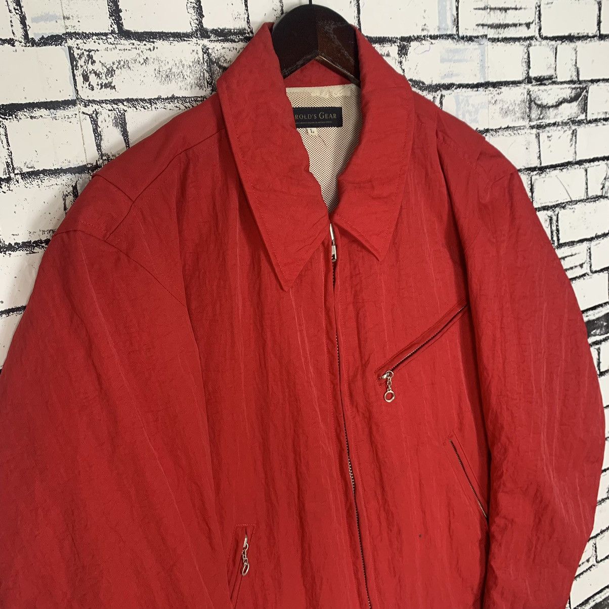 Japanese Brand × Other Harold’s Gear Red Biker Jacket Harold Gear Jacket Size US L / EU 52-54 / 3 - 3 Thumbnail