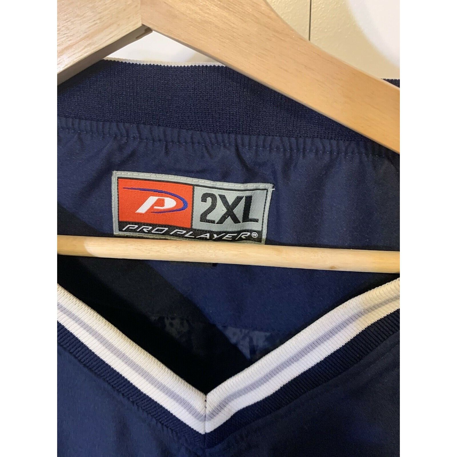 Pro Player Vintage Nevada Pro Player Pullover Men’s Sz 2XL Blue Size US XXL / EU 58 / 5 - 2 Thumbnail