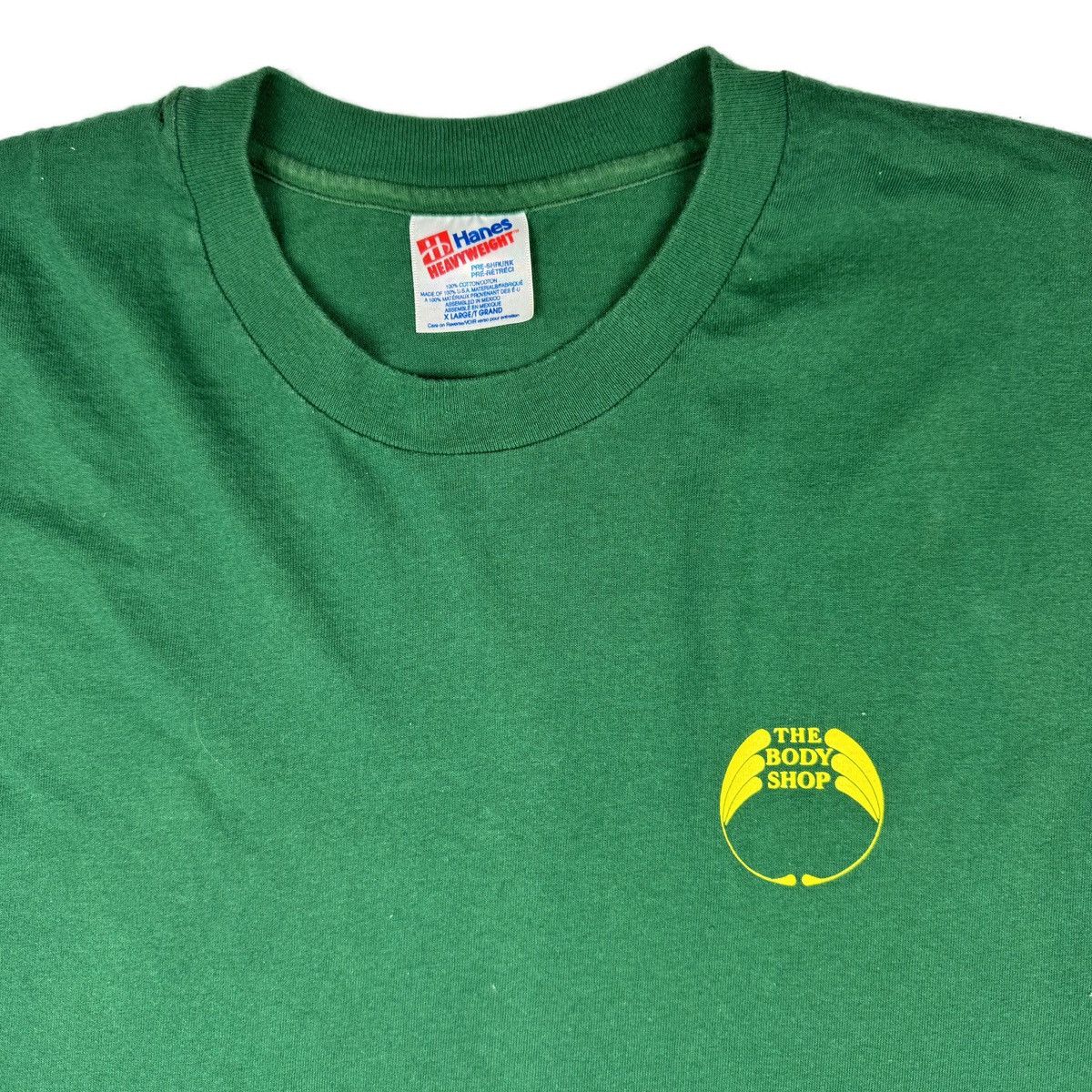 Hanes × Vintage Vintage 90s The Body Shop tee size XL Size US XL / EU 56 / 4 - 2 Thumbnail