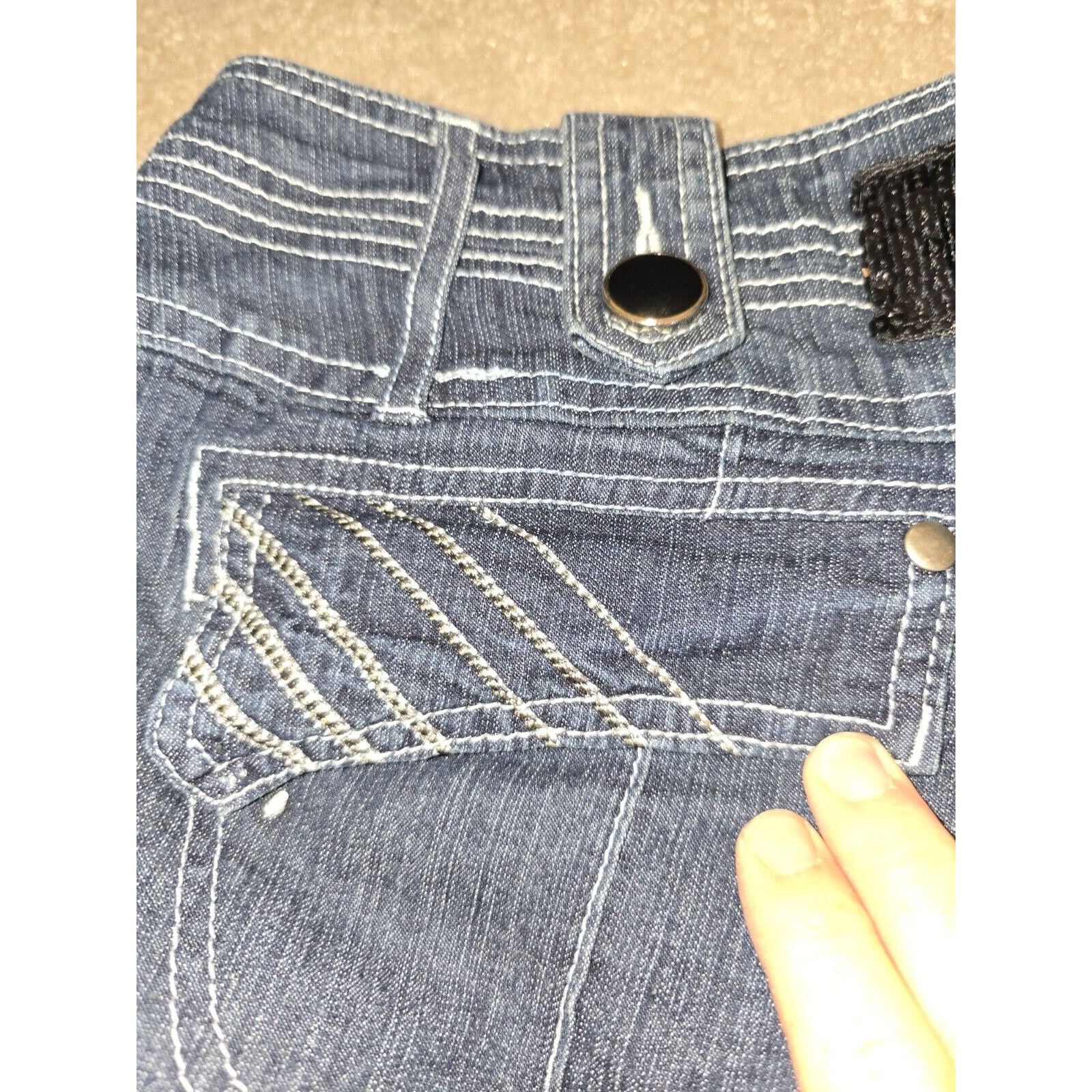Bugle Boy Y2K Vintage Bugle Boy For Her Jeans Denim Size 9/10 Size 32" / US 10 / IT 46 - 8 Thumbnail