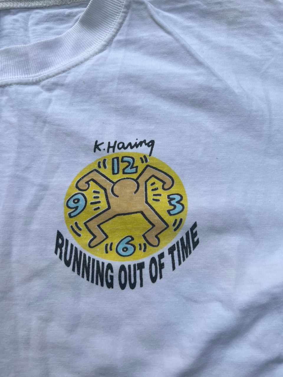 Keith Haring × Vintage Vintage Keith Haring Big Art Design Shirt Size US L / EU 52-54 / 3 - 4 Thumbnail