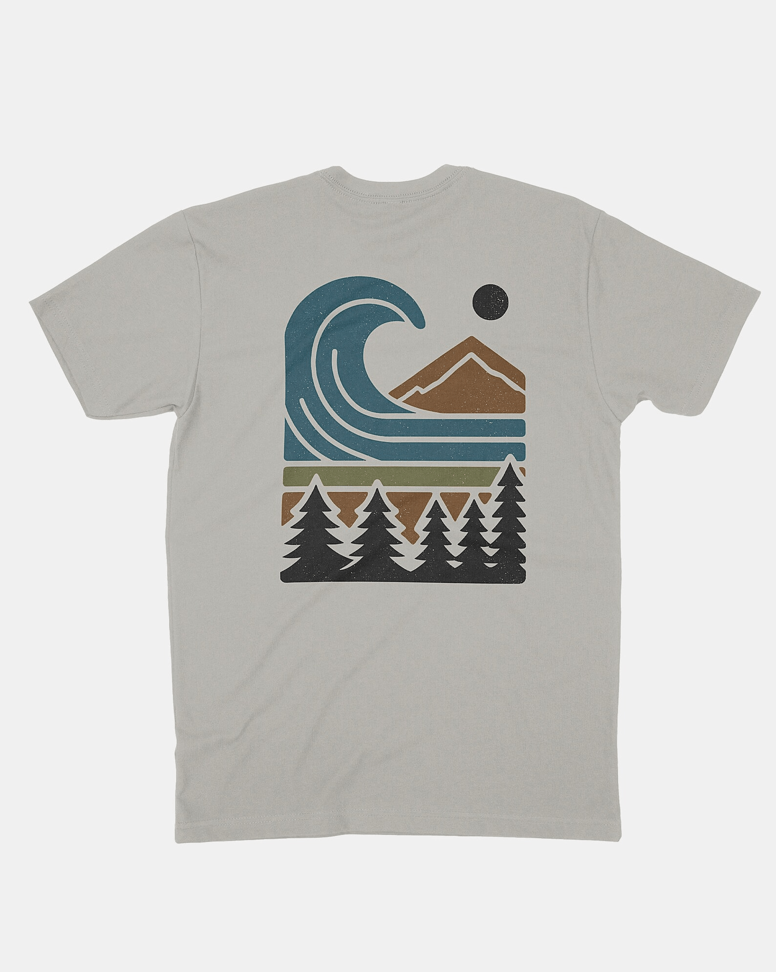 Designer × Vintage Men’s Rampart Range Nature Themed T-Shirt Size US L / EU 52-54 / 3 - 1 Thumbnail