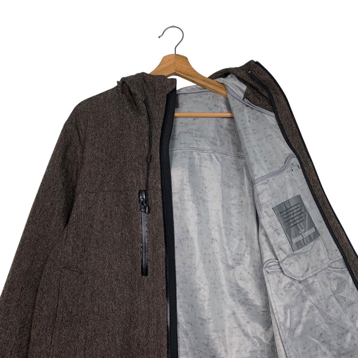Journal Standard Japanese Brand Journal Standard Hooded Wool Jacket Size US L / EU 52-54 / 3 - 10 Thumbnail