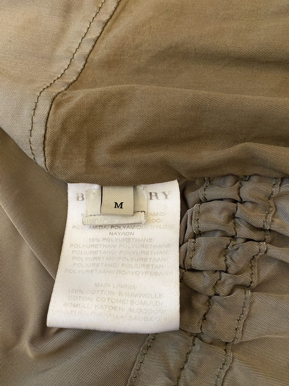 Burberry RARE ORIGINAL BURBERRY MENS PARKA COAT ( WEATHER TREATED ) Size US S / EU 44-46 / 1 - 12 Thumbnail