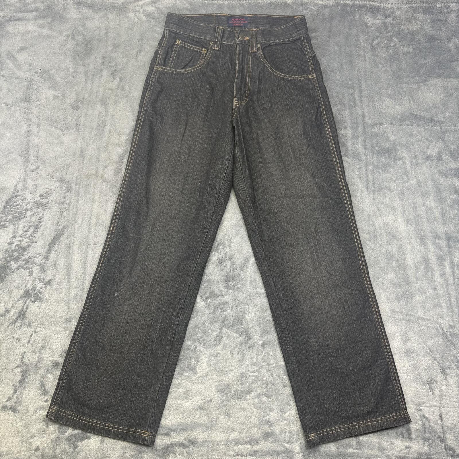 American Eagle Outfitters American Authentic Men's Dark Indigo Raw Denim Jeans Size US 30 / EU 46 - 1 Thumbnail