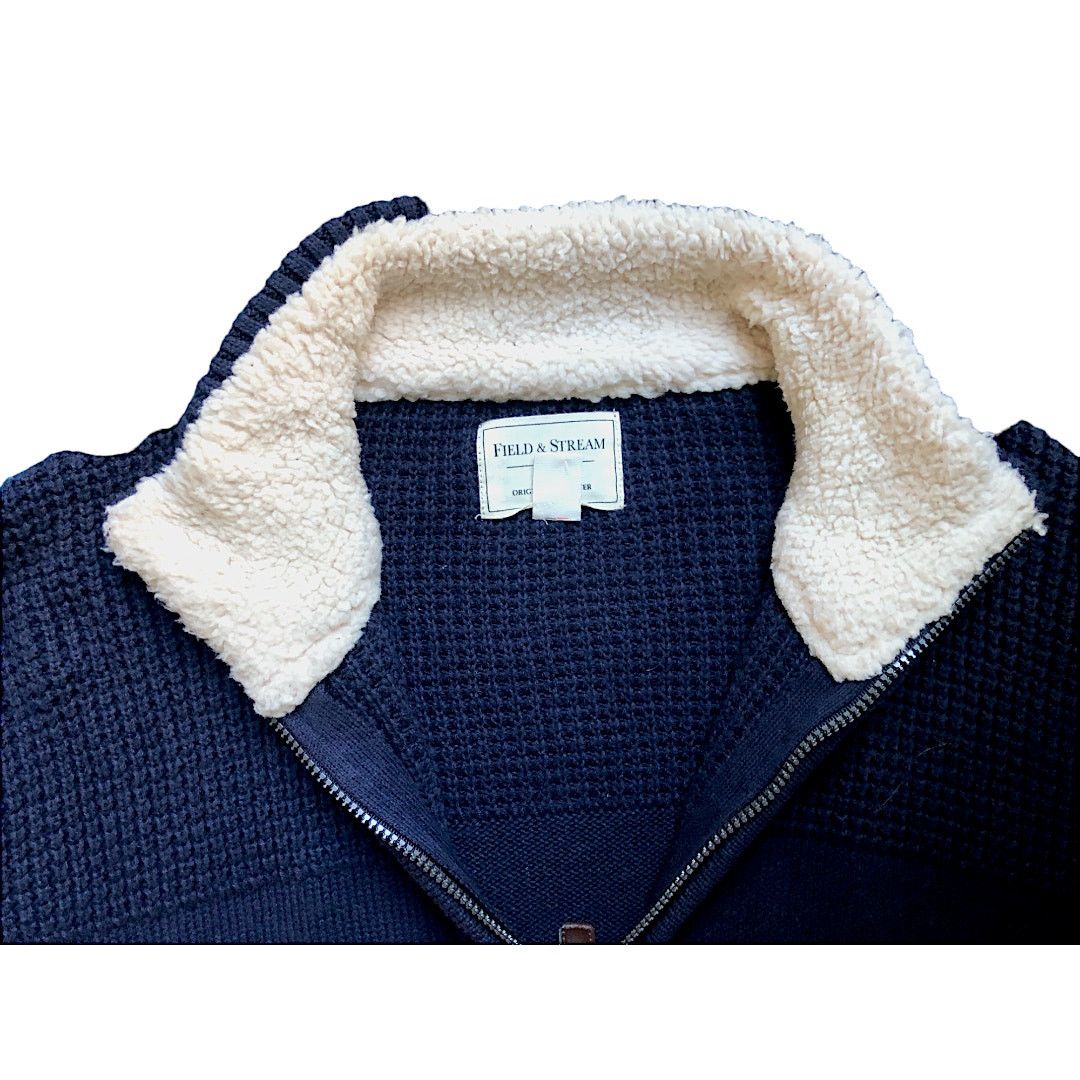 Field & Stream Field & Stream Large Blue Half-Zip Sweater Size US L / EU 52-54 / 3 - 10 Thumbnail
