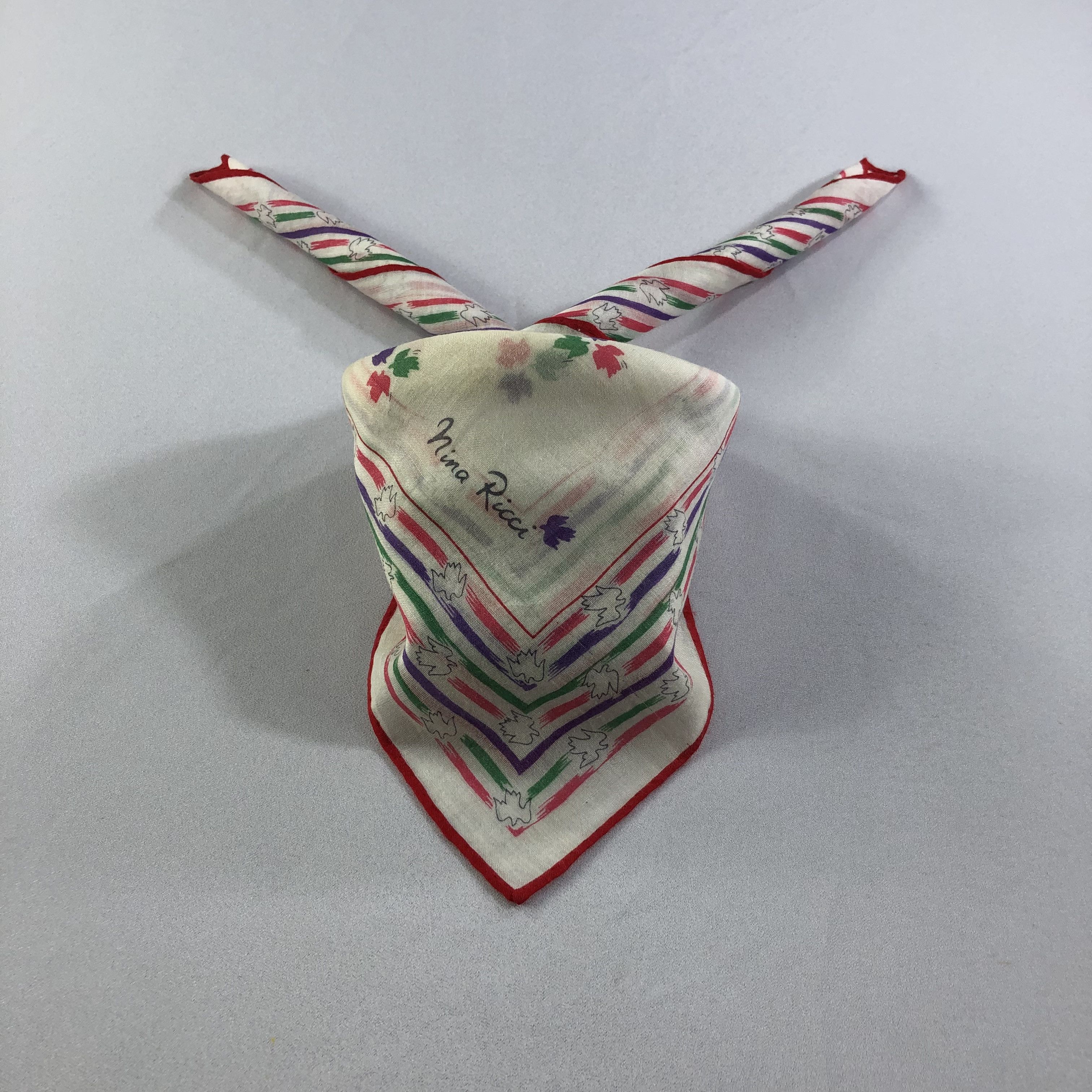 Nina Ricci Handkerchief Neckerchief Bandana H2100
